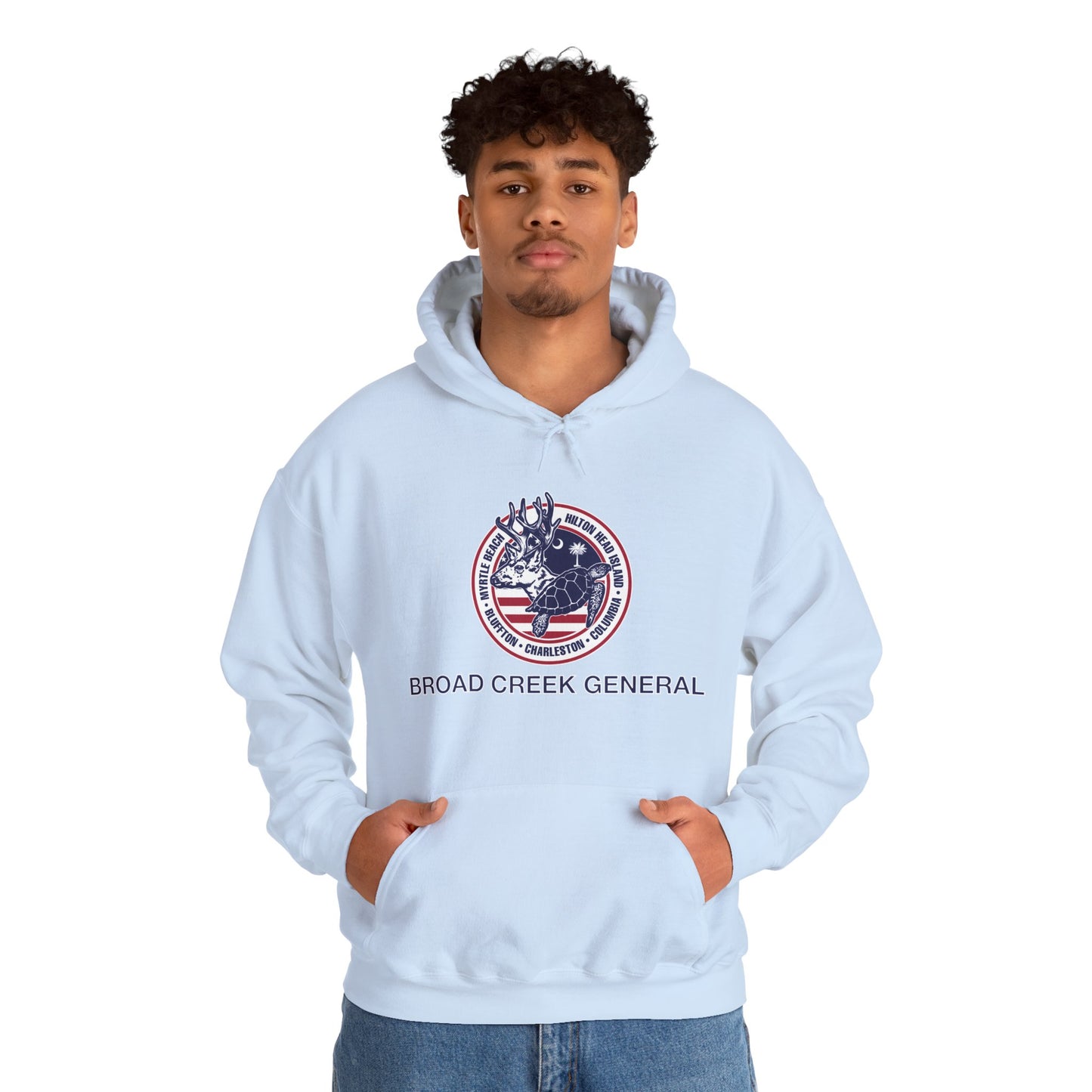 Broad Creek General Palmetto Icons Hoodie