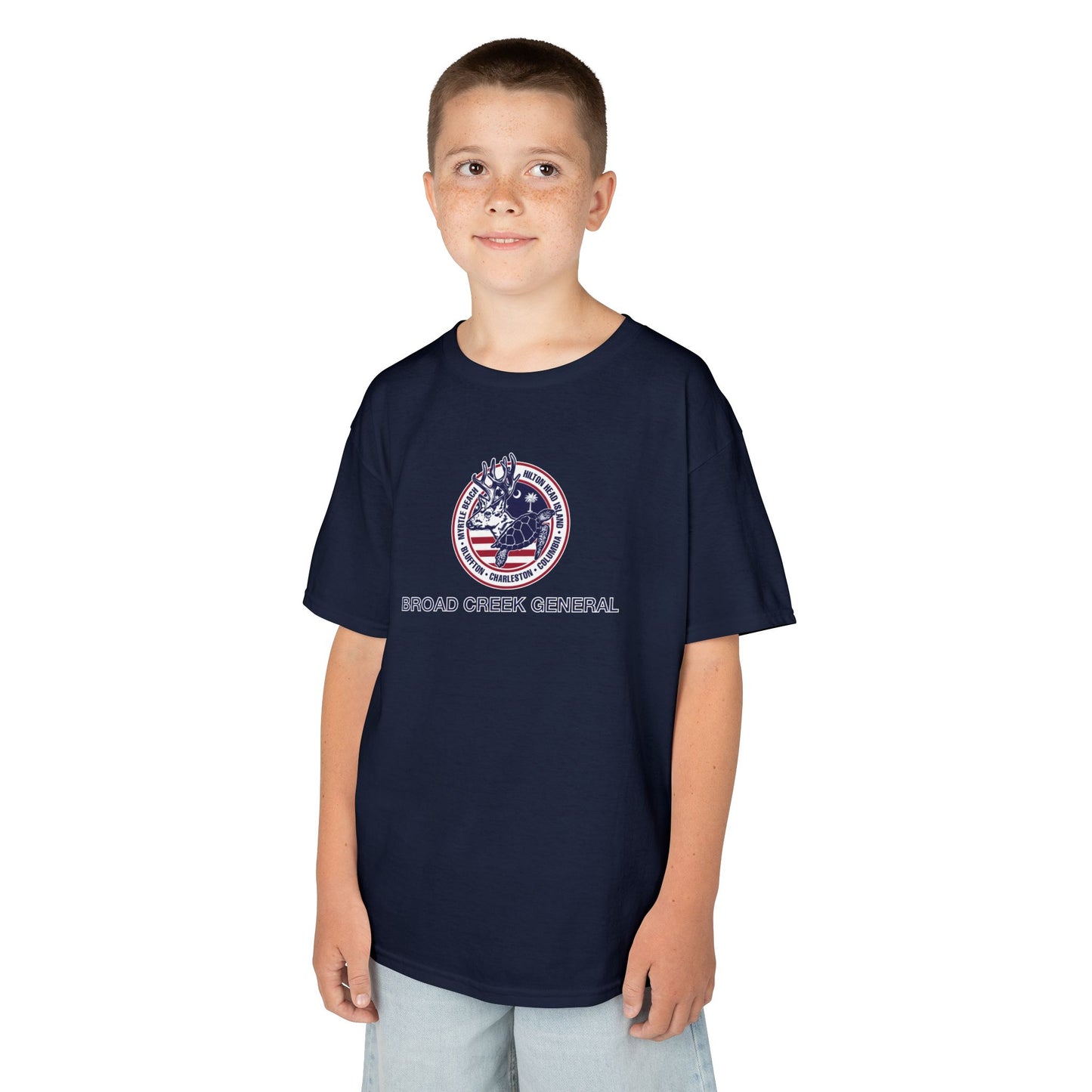 Kids Broad Creek General Palmetto Icons T-shirt