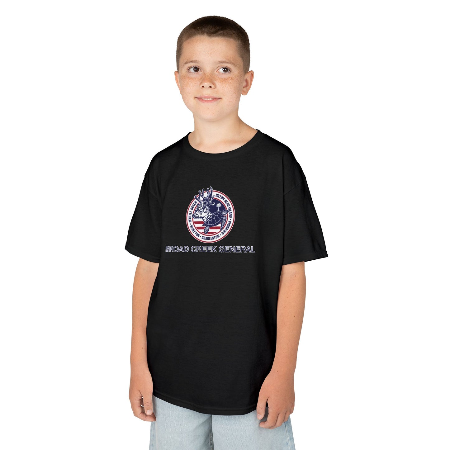 Kids Broad Creek General Palmetto Icons T-shirt