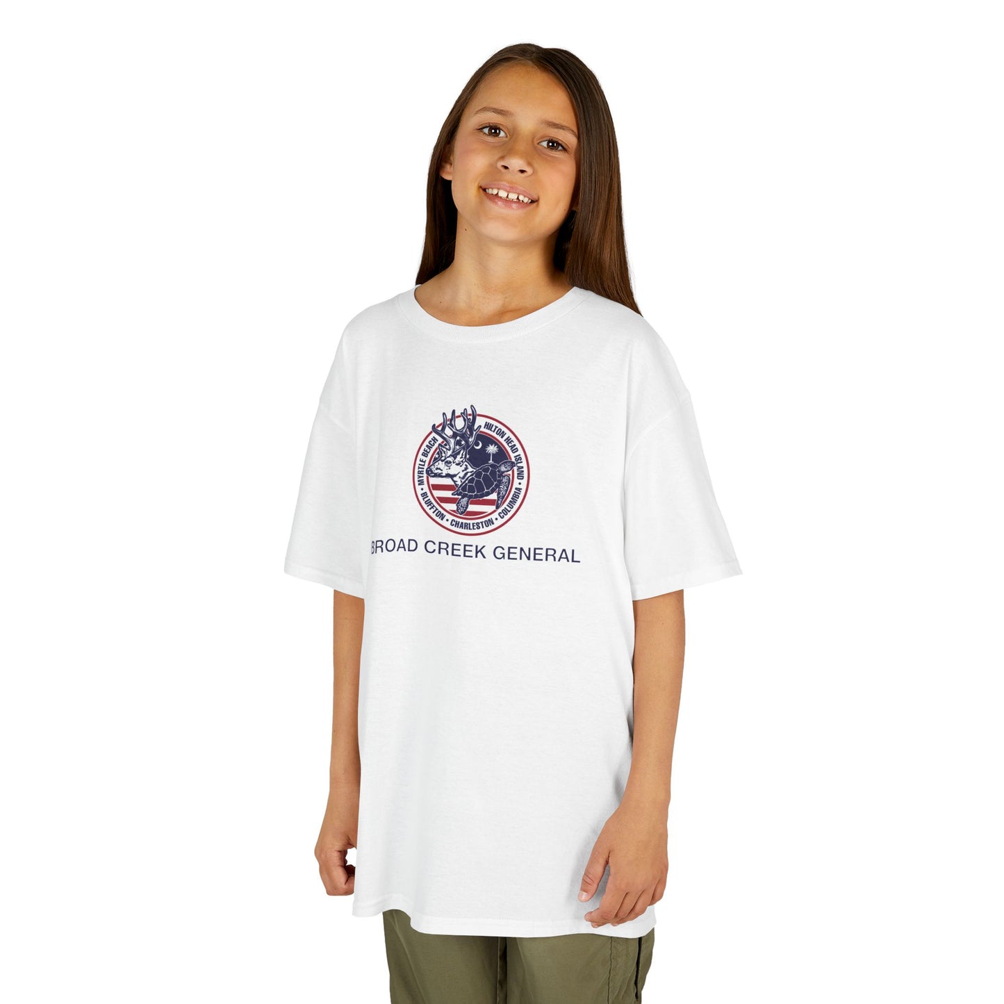 Kids Broad Creek General Palmetto Icons T-shirt