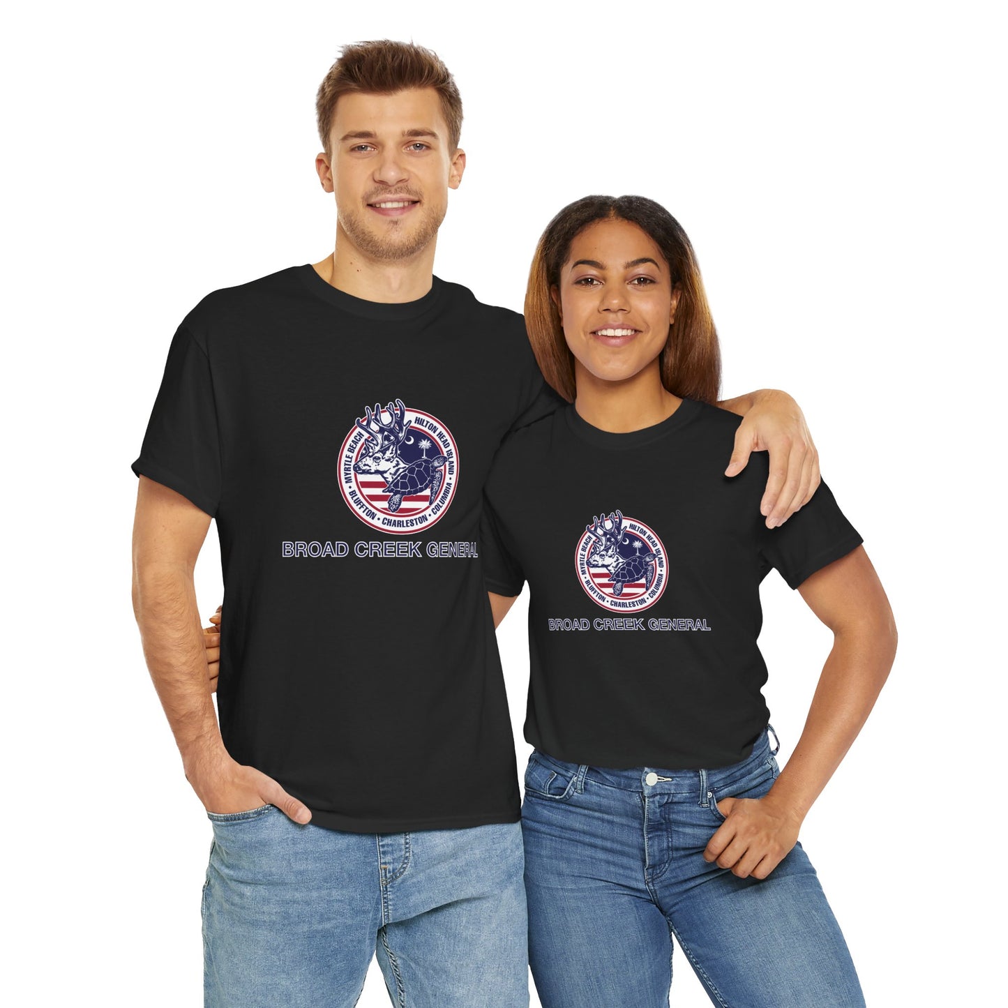 Broad Creek General Palmetto Icons T-shirt