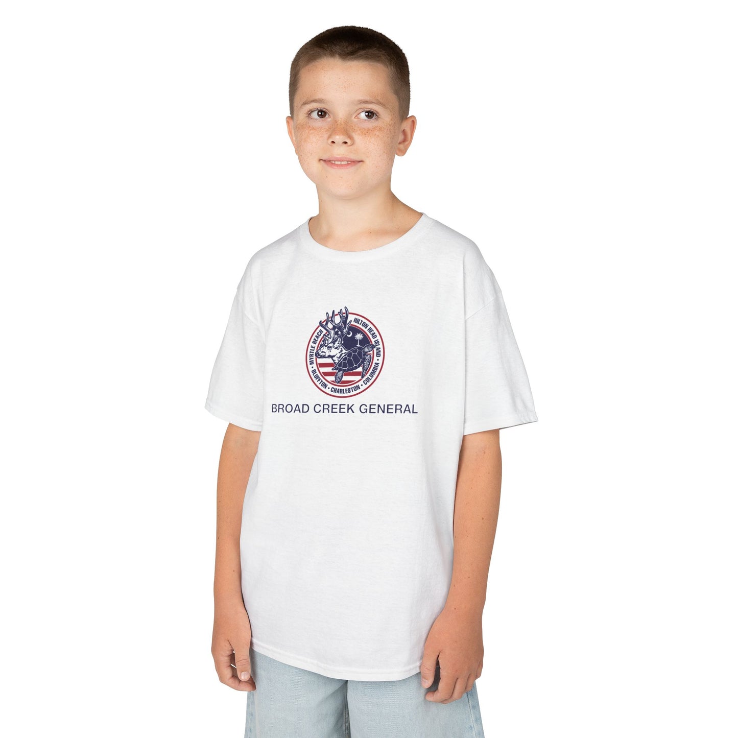 Kids Broad Creek General Palmetto Icons T-shirt