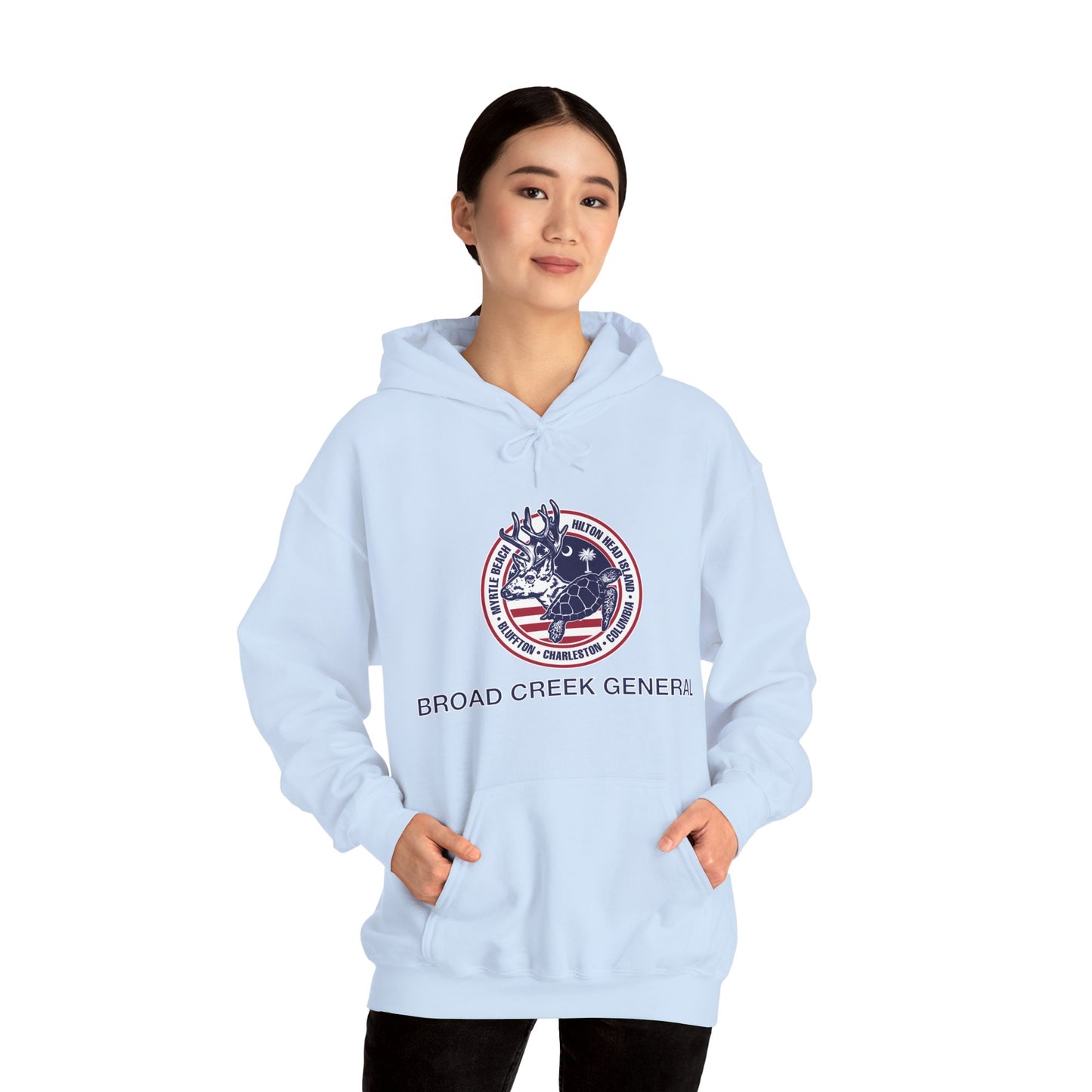 Broad Creek General Palmetto Icons Hoodie