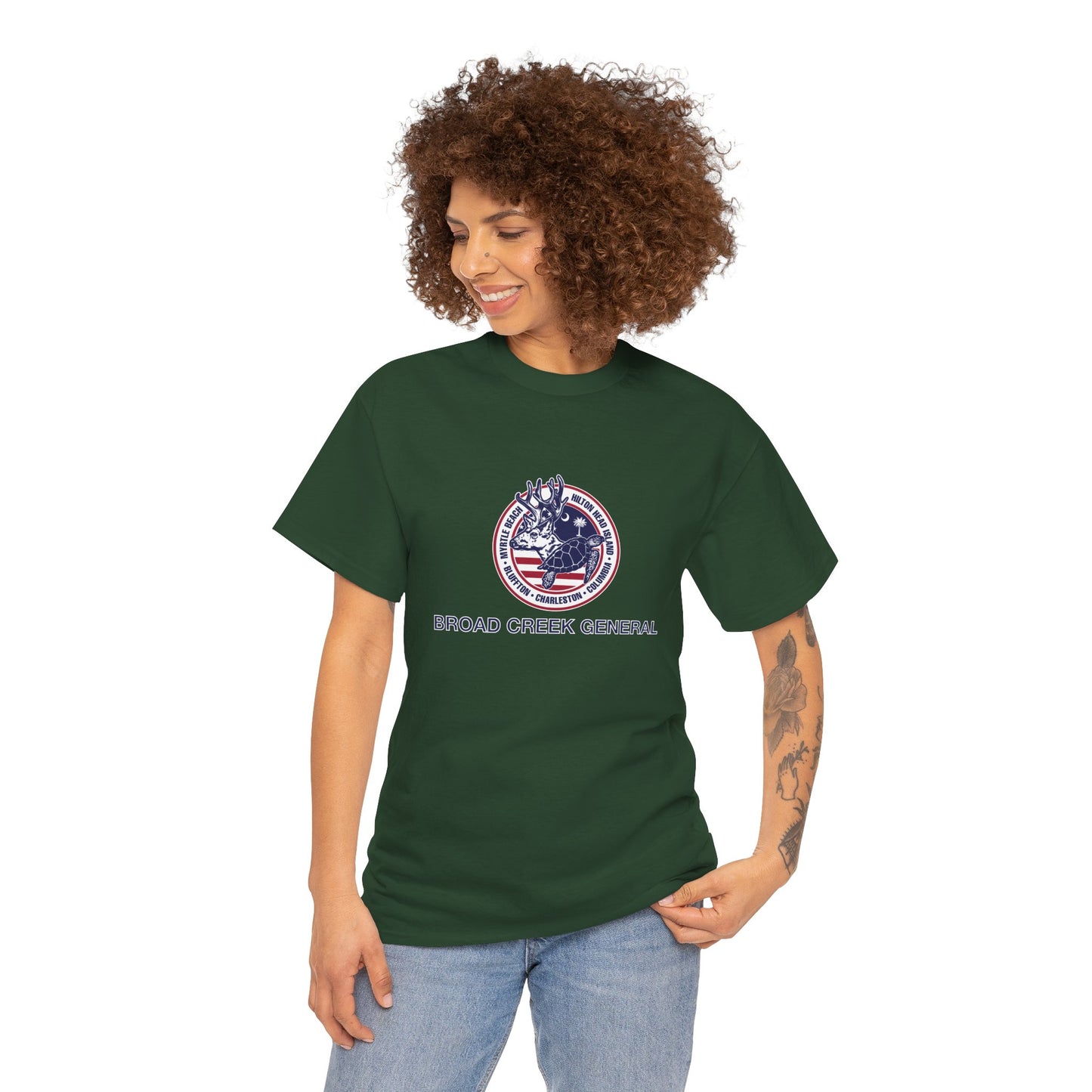 Broad Creek General Palmetto Icons T-shirt
