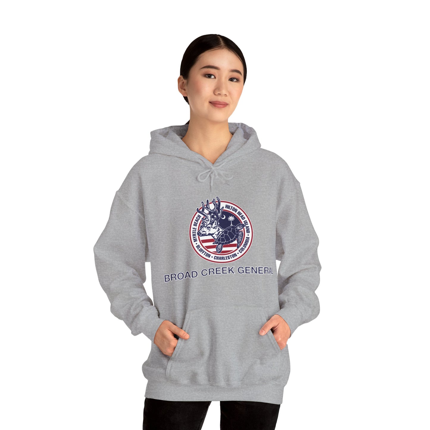 Broad Creek General Palmetto Icons Hoodie