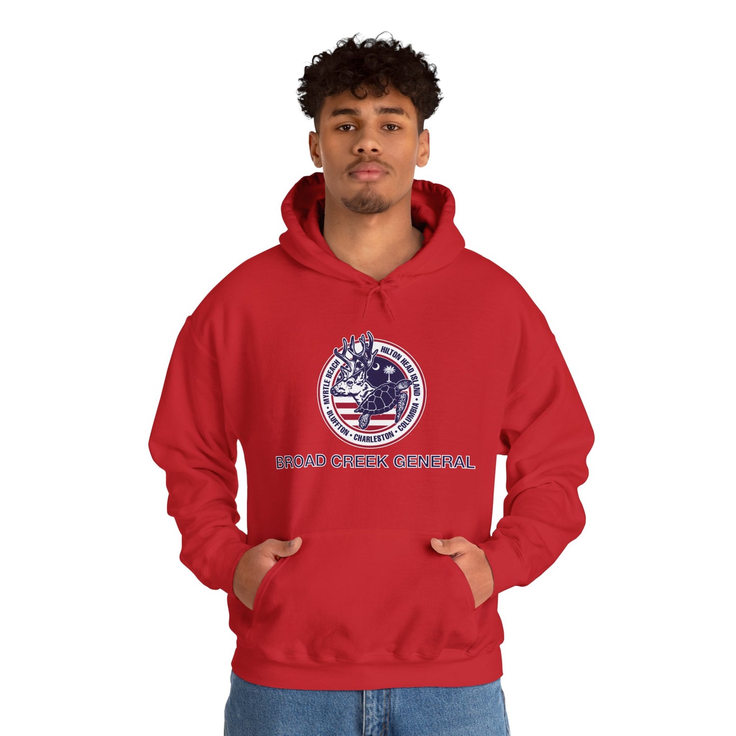 Broad Creek General Palmetto Icons Hoodie