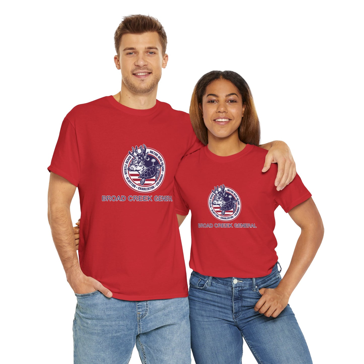 Broad Creek General Palmetto Icons T-shirt