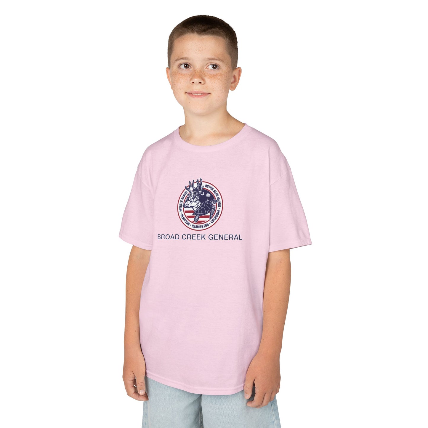 Kids Broad Creek General Palmetto Icons T-shirt