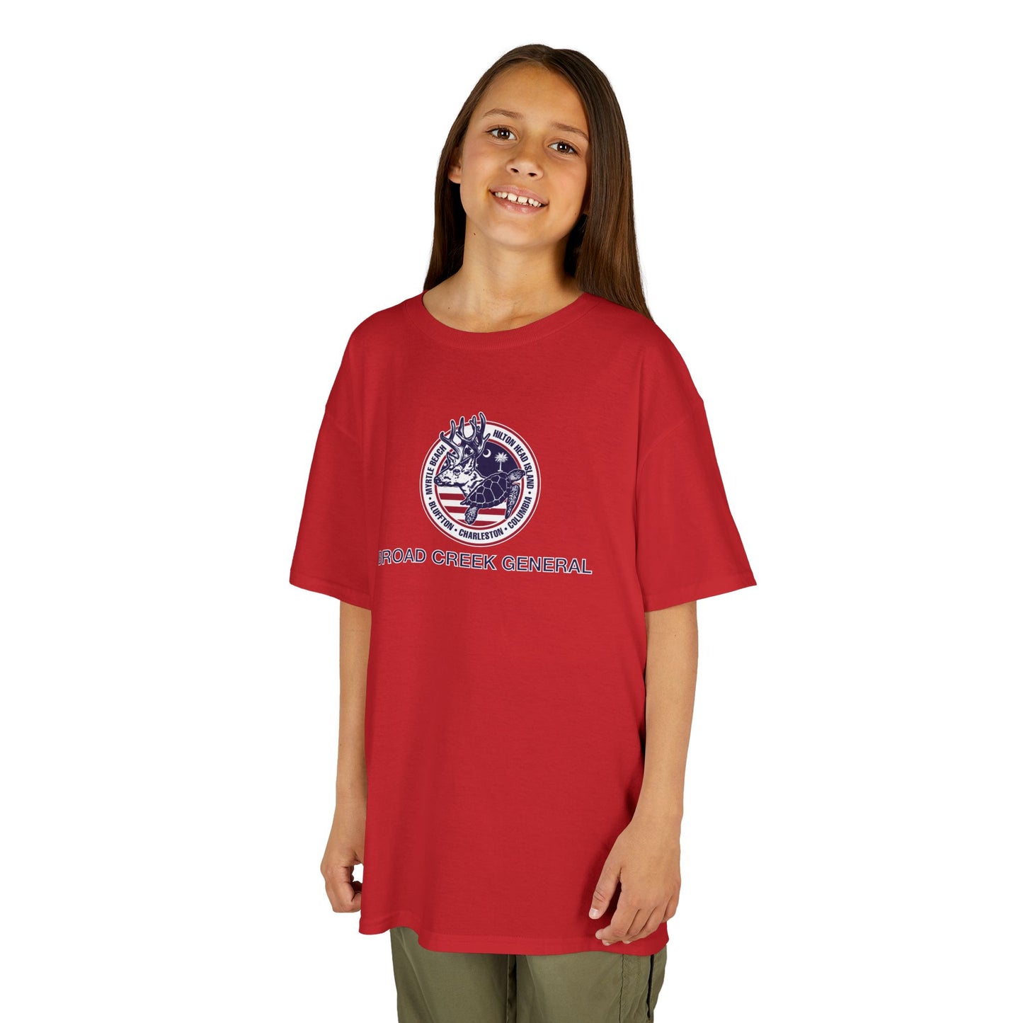 Kids Broad Creek General Palmetto Icons T-shirt