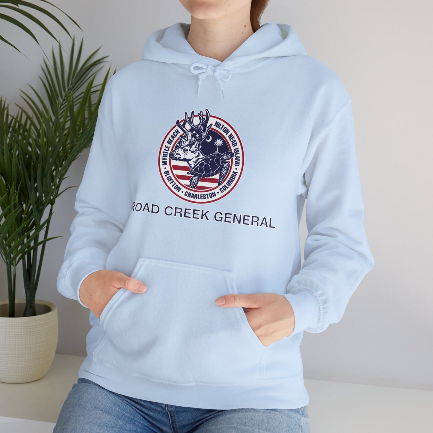 Broad Creek General Palmetto Icons Hoodie
