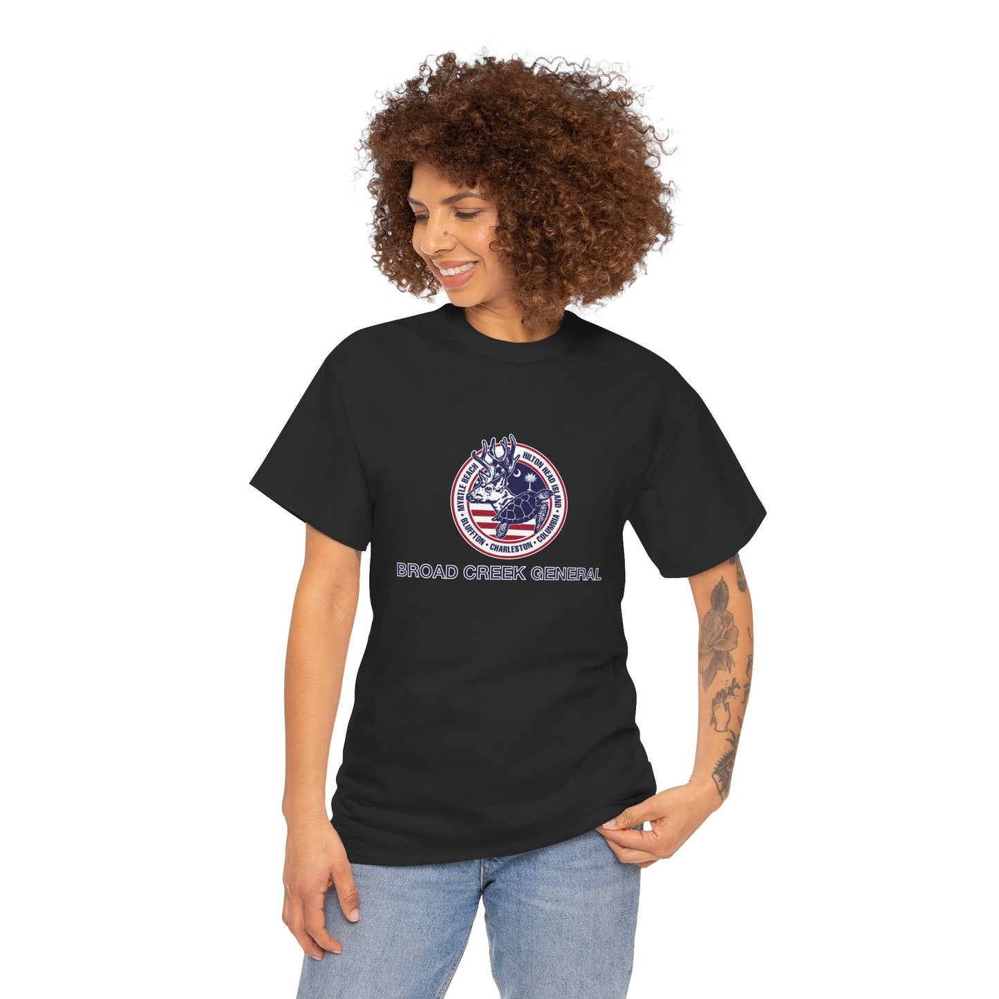 Broad Creek General Palmetto Icons T-shirt