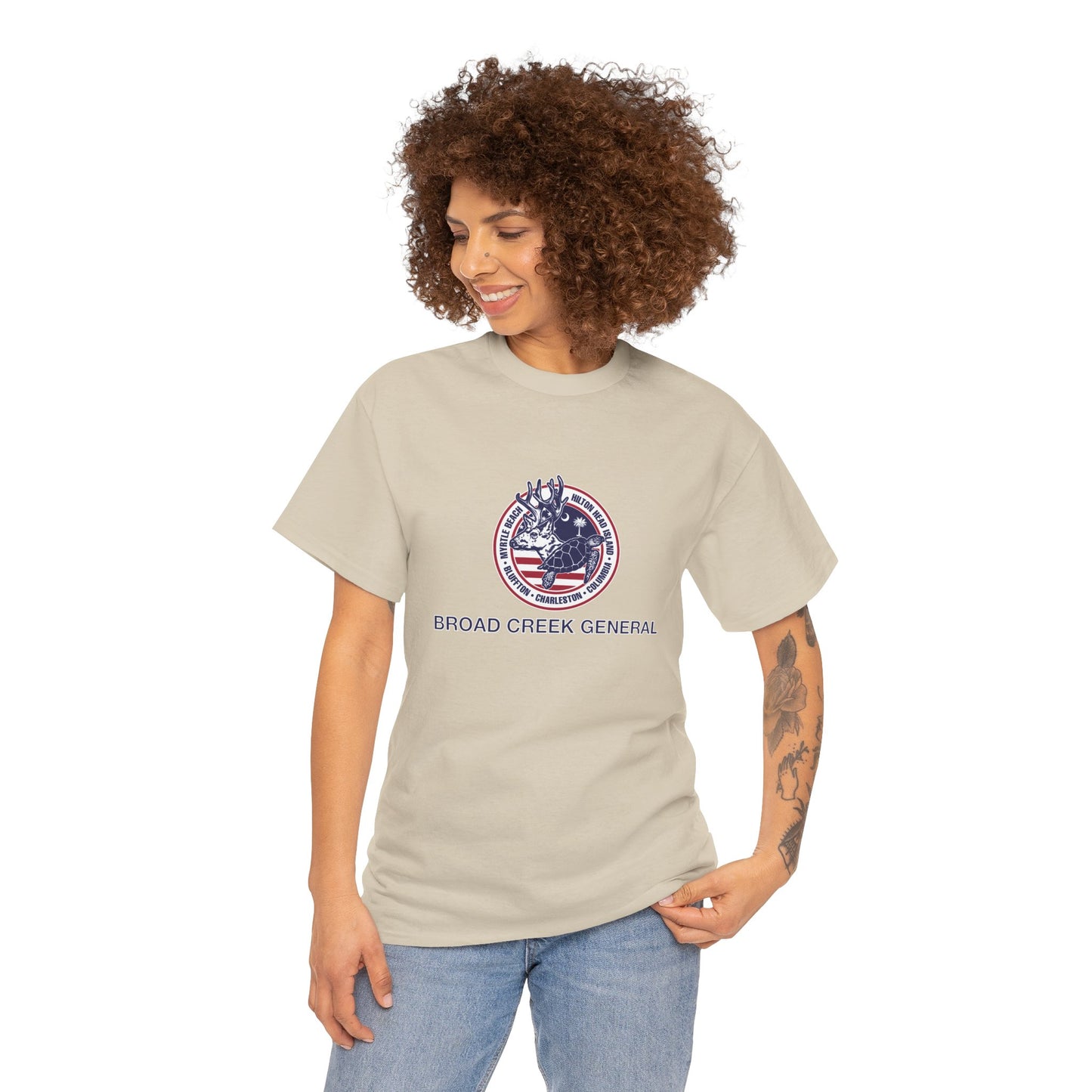 Broad Creek General Palmetto Icons T-shirt