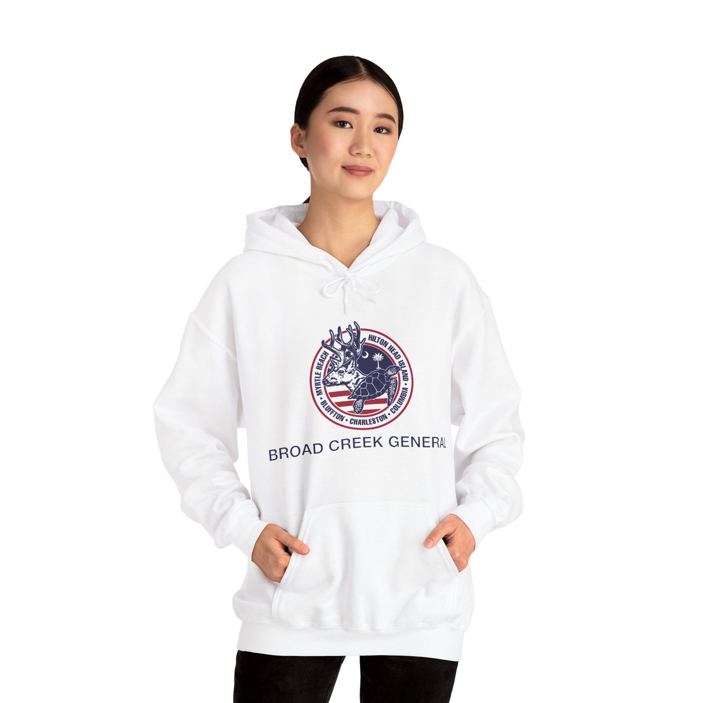 Broad Creek General Palmetto Icons Hoodie