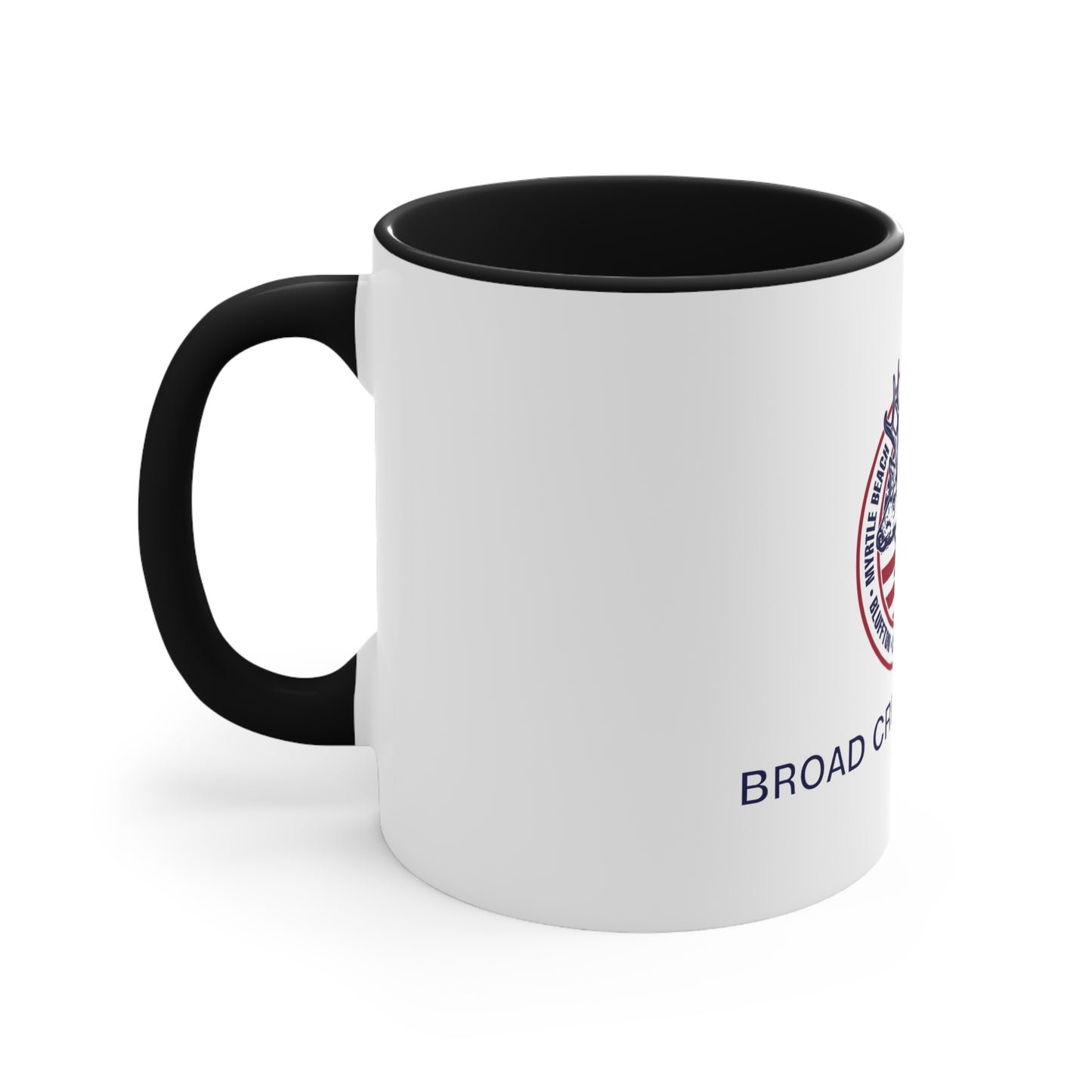 Broad Creek General Palmetto Icons Accent Mug