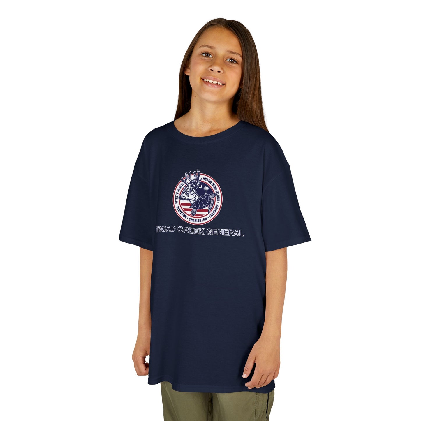 Kids Broad Creek General Palmetto Icons T-shirt