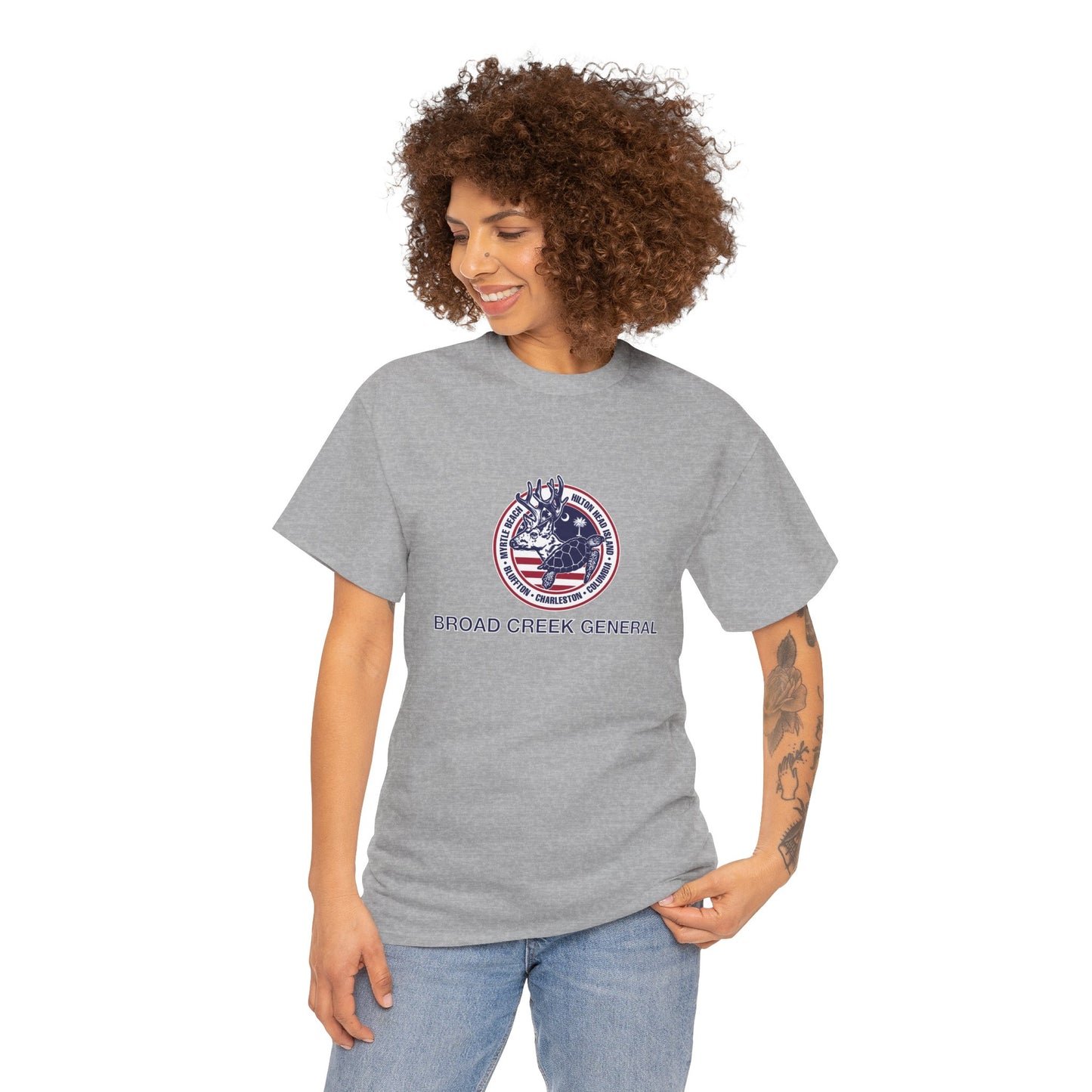 Broad Creek General Palmetto Icons T-shirt