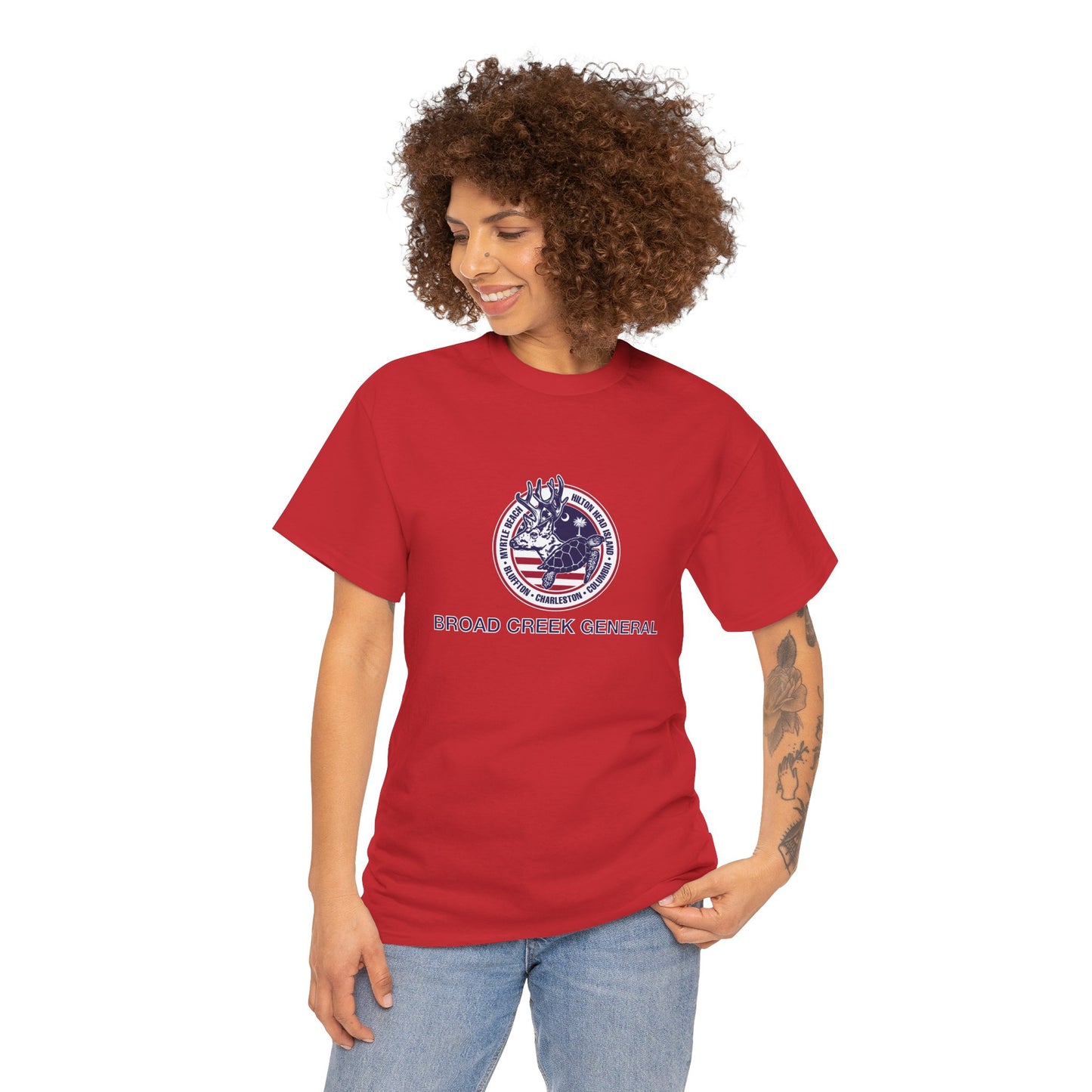 Broad Creek General Palmetto Icons T-shirt