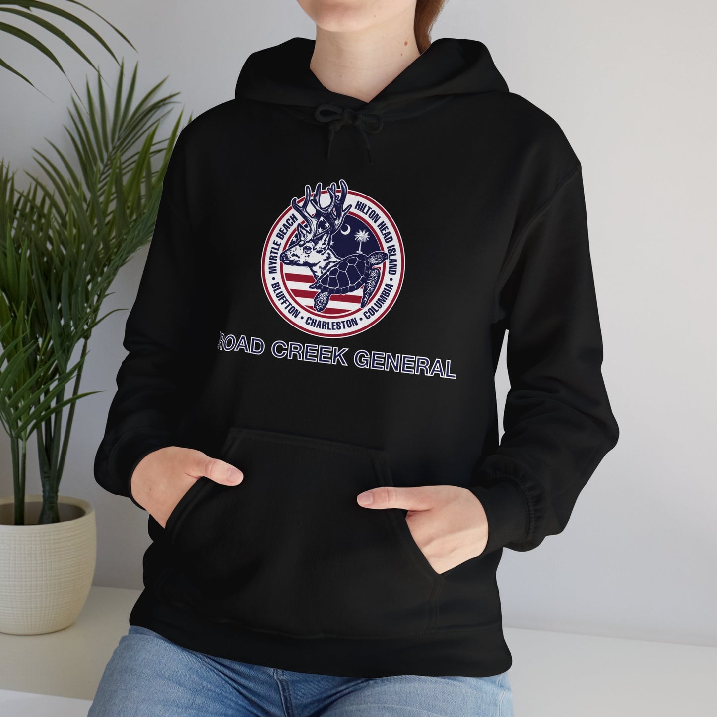 Broad Creek General Palmetto Icons Hoodie