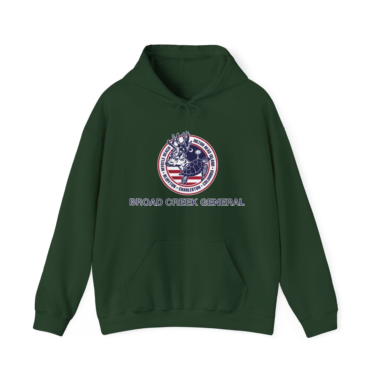 Broad Creek General Palmetto Icons Hoodie