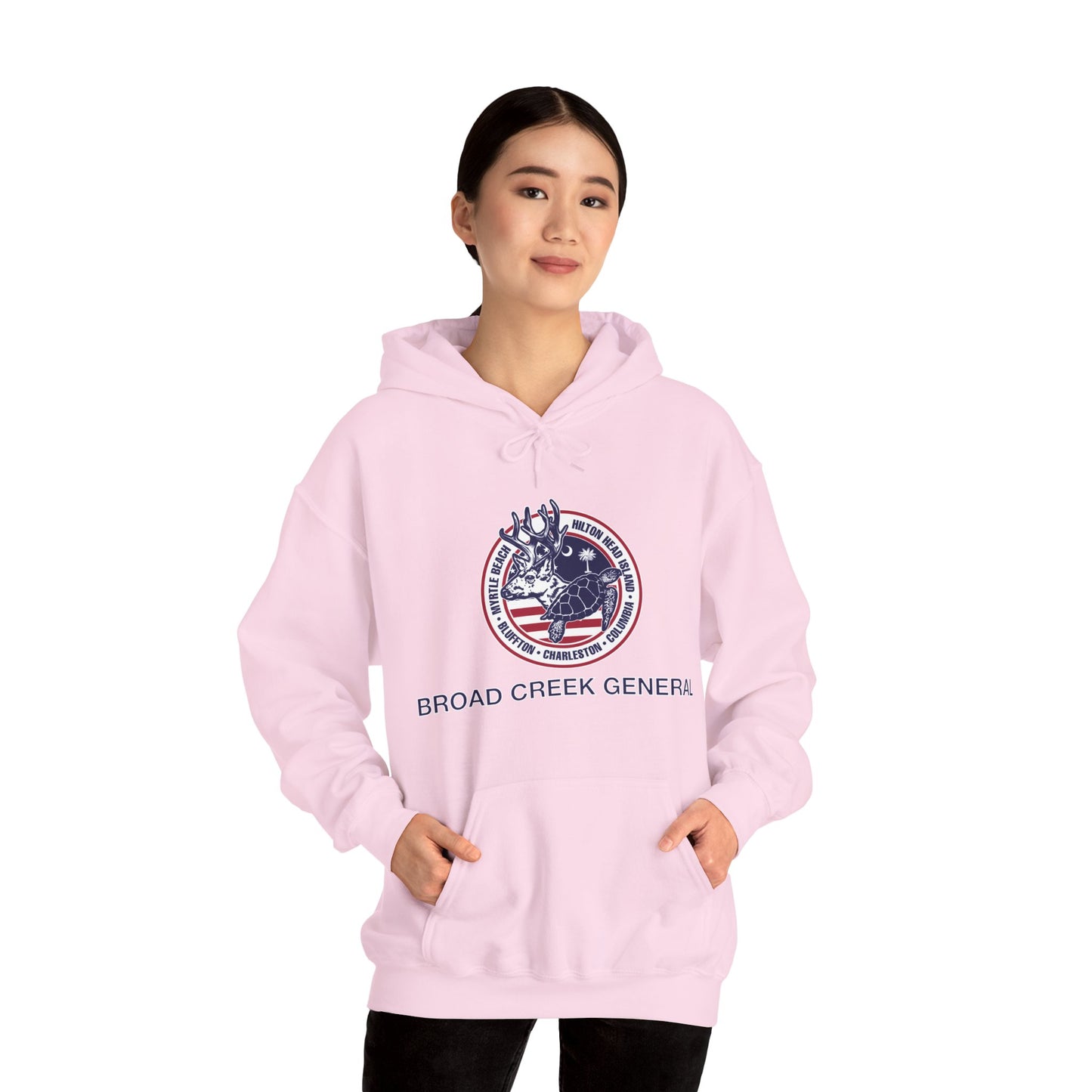 Broad Creek General Palmetto Icons Hoodie