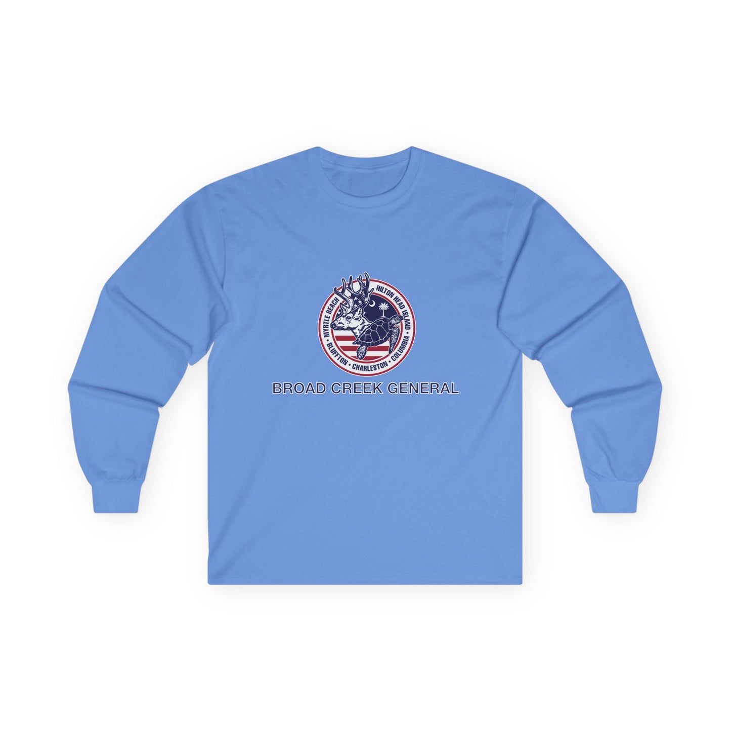 Broad Creek General Palmetto Icons Long Sleeve T-shirt