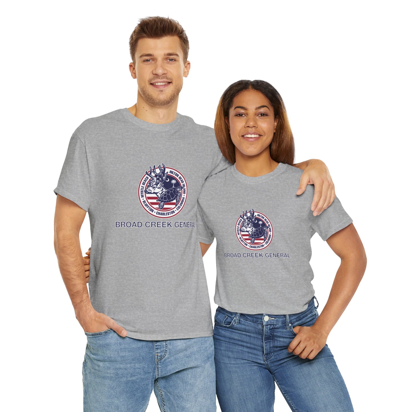 Broad Creek General Palmetto Icons T-shirt