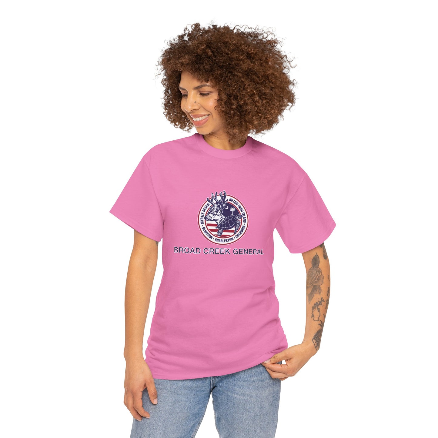 Broad Creek General Palmetto Icons T-shirt