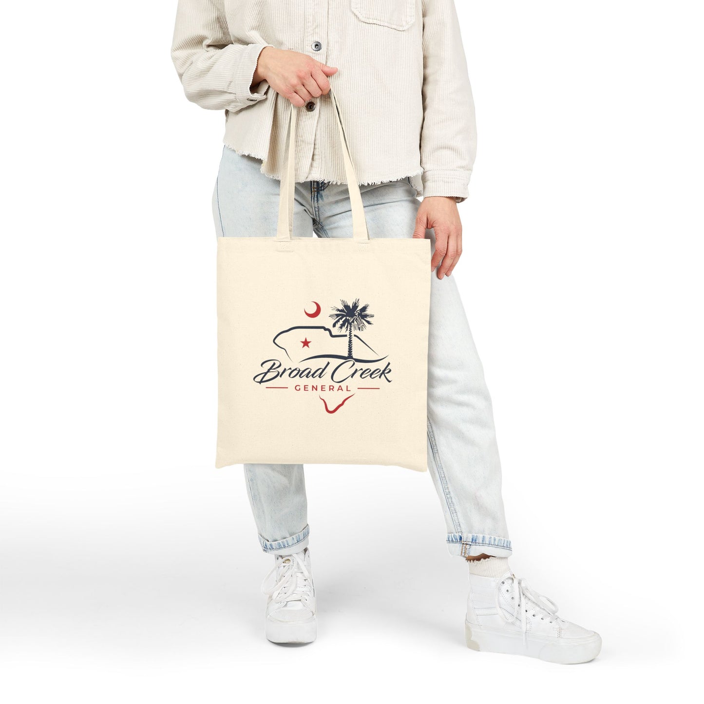 Broad Creek General Cotton Tote Bag- USA