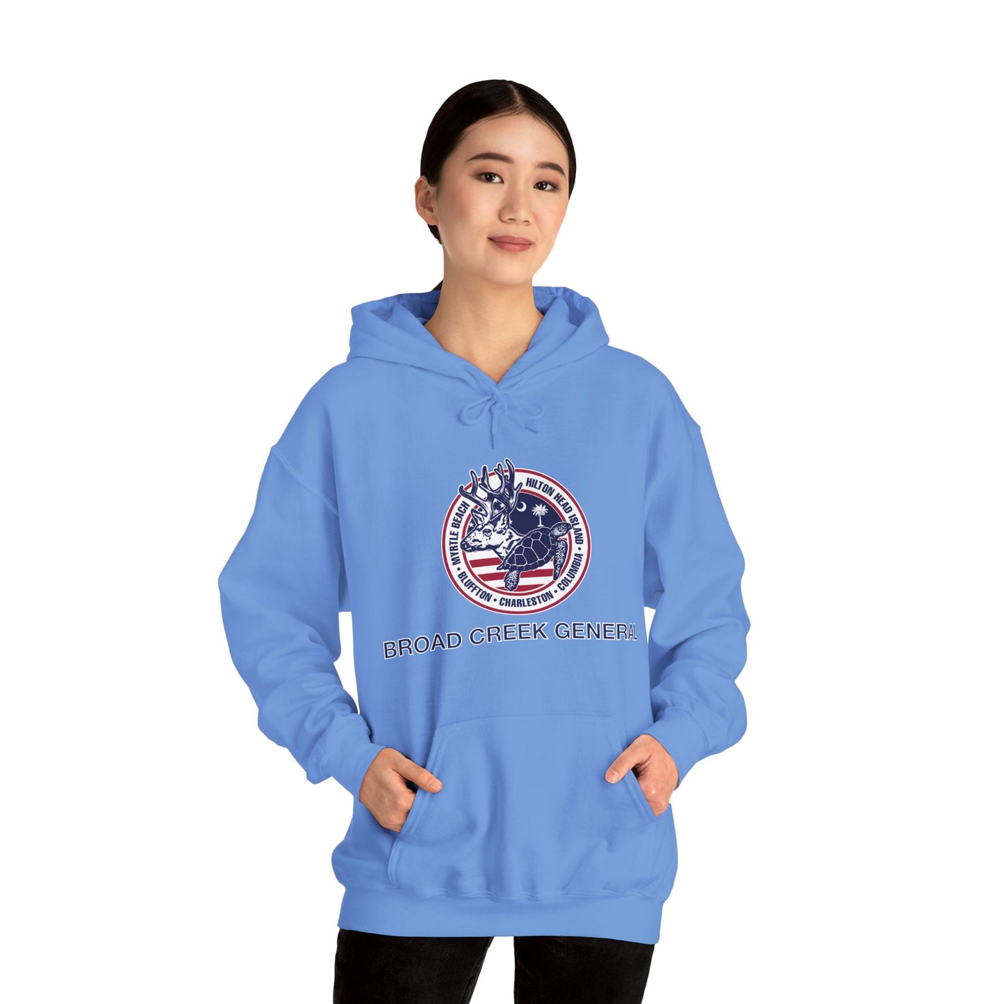 Broad Creek General Palmetto Icons Hoodie