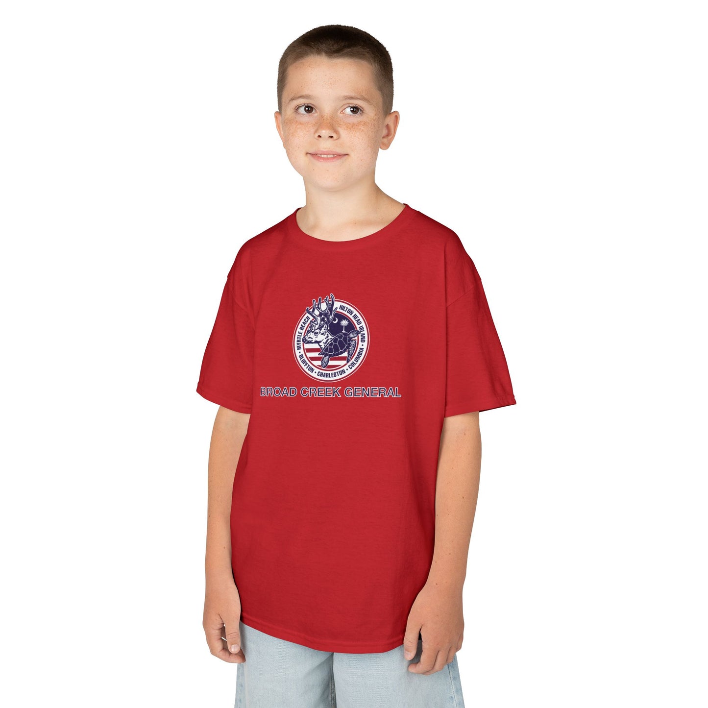 Kids Broad Creek General Palmetto Icons T-shirt