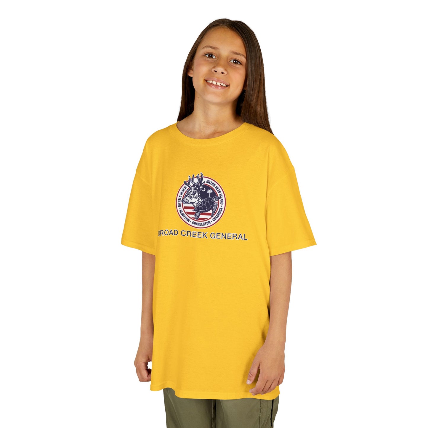 Kids Broad Creek General Palmetto Icons T-shirt