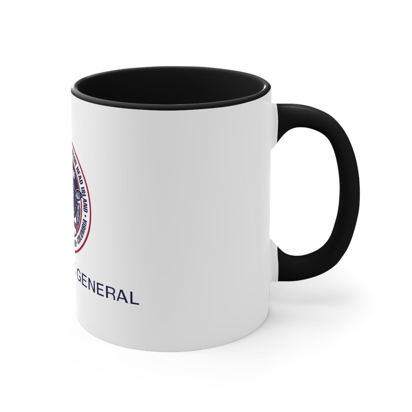 Broad Creek General Palmetto Icons Accent Mug