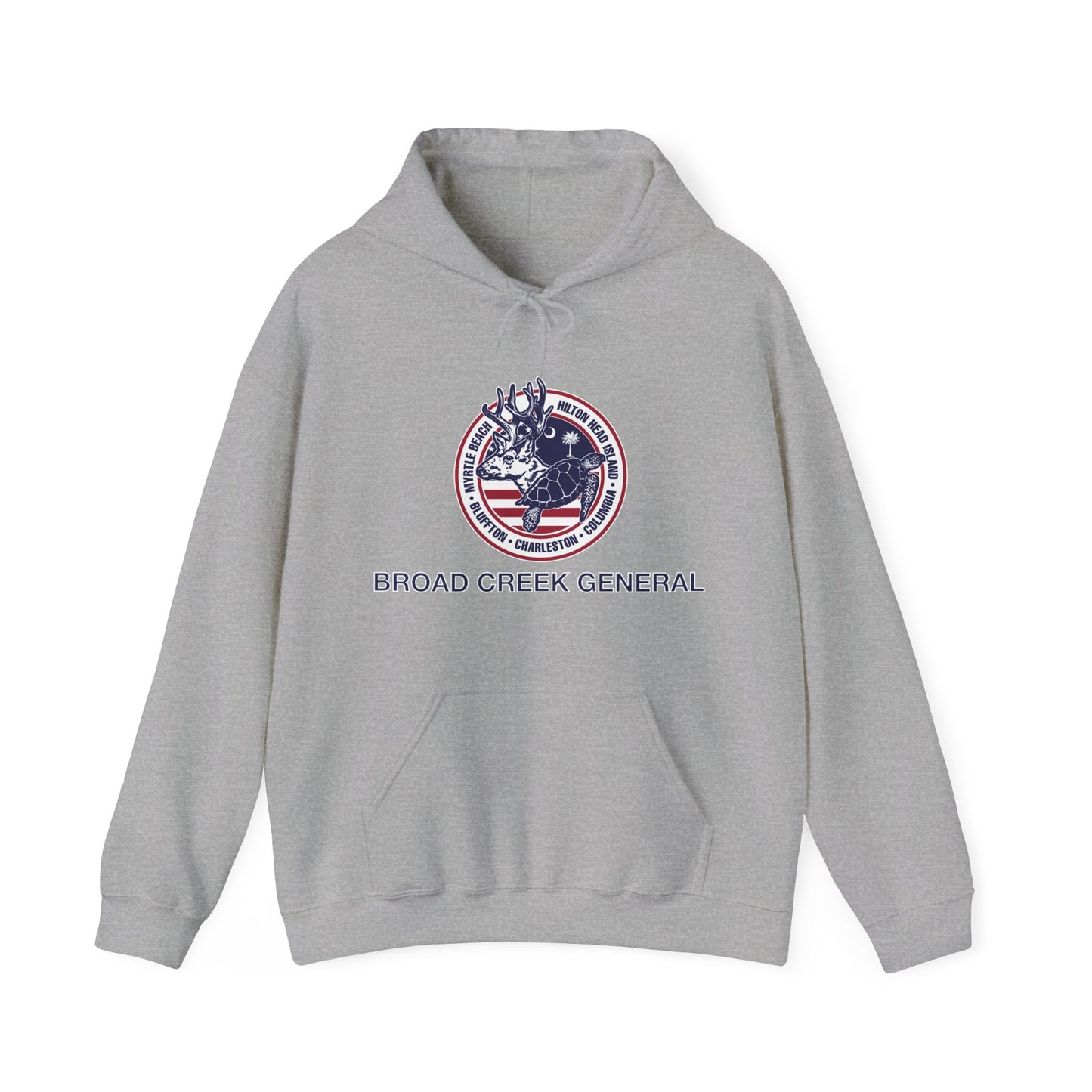 Broad Creek General Palmetto Icons Hoodie