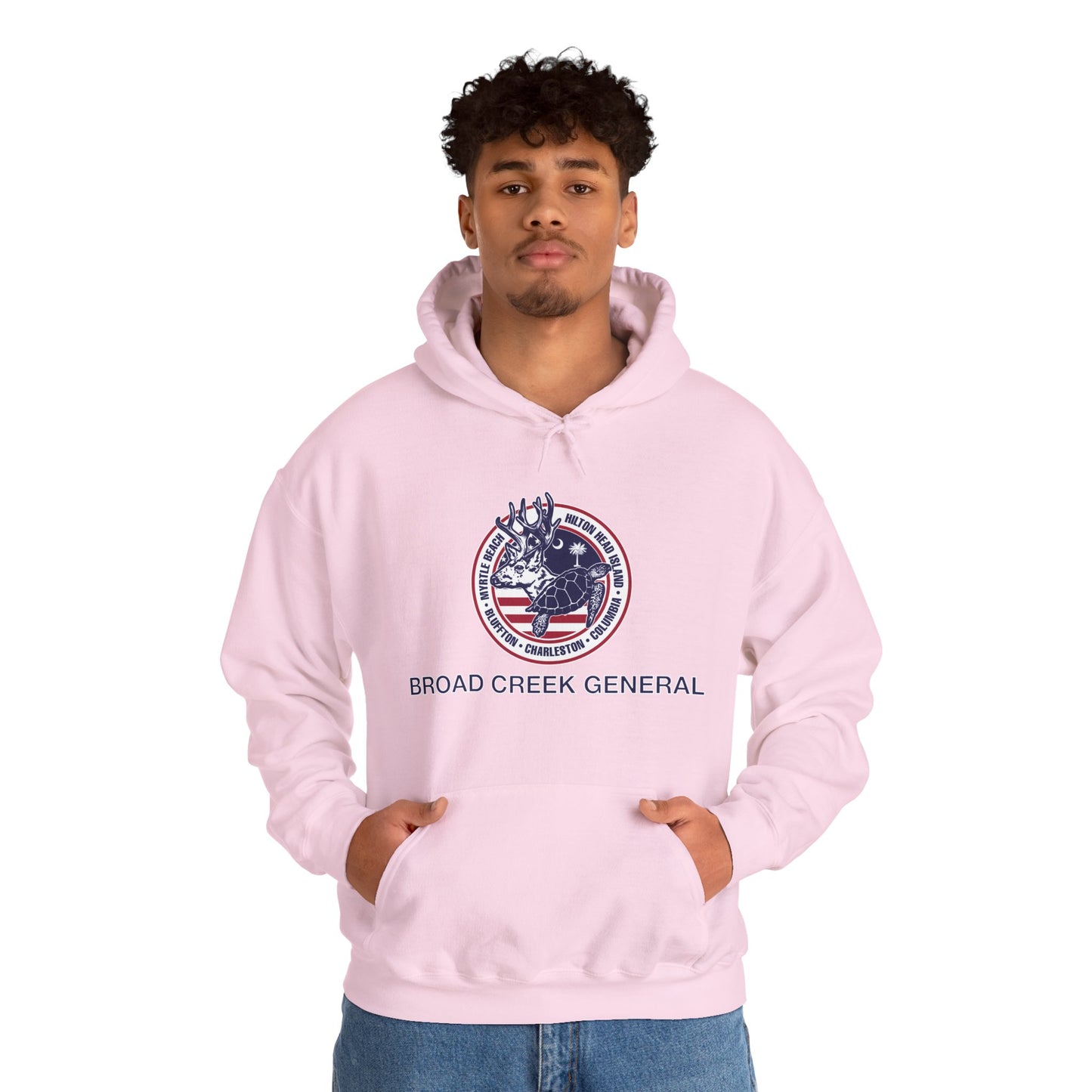 Broad Creek General Palmetto Icons Hoodie