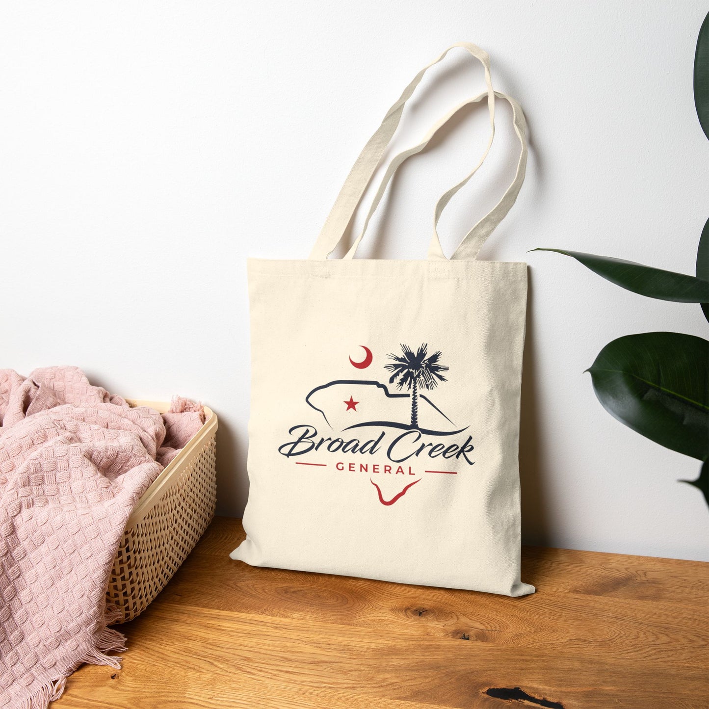 Broad Creek General Cotton Tote Bag- USA