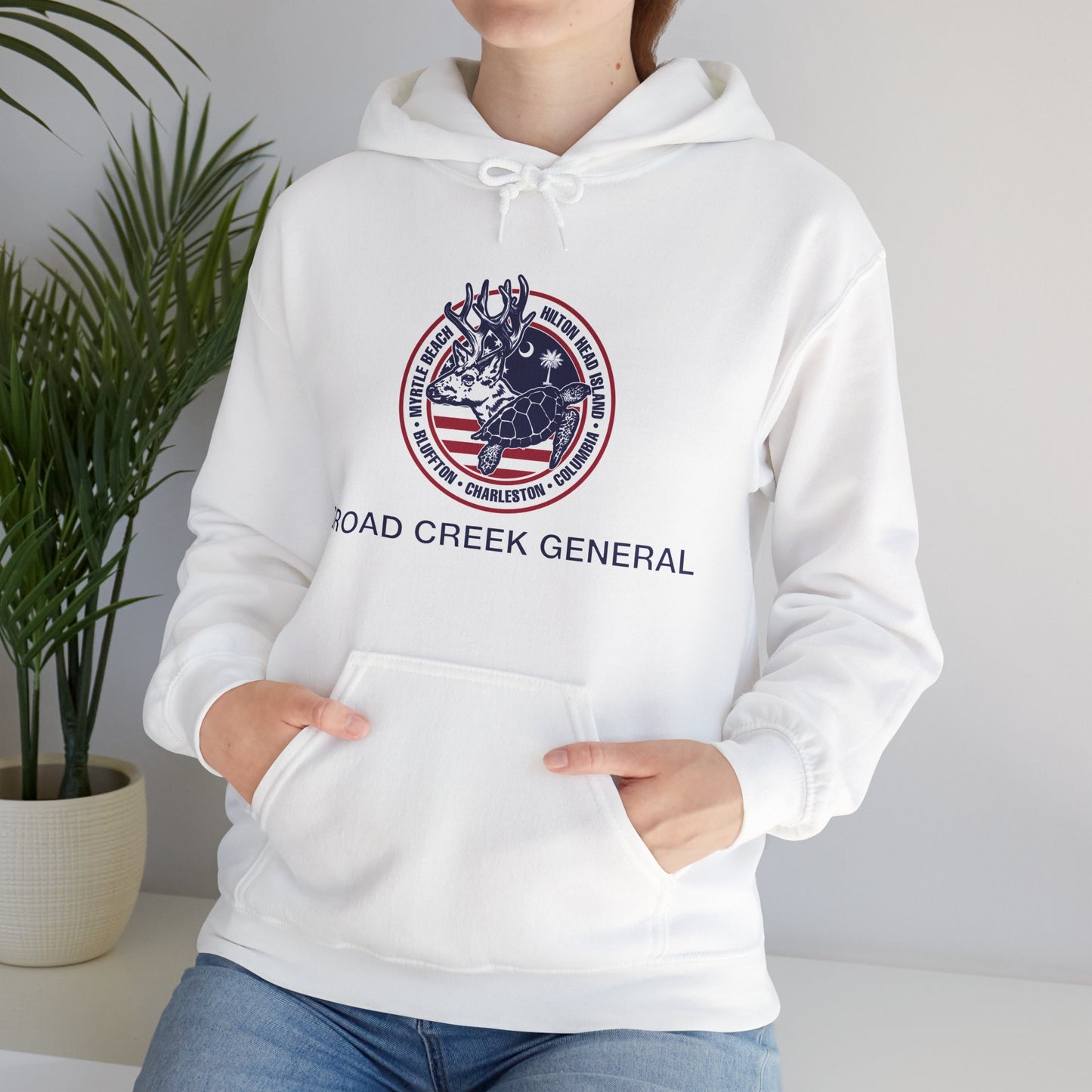Broad Creek General Palmetto Icons Hoodie