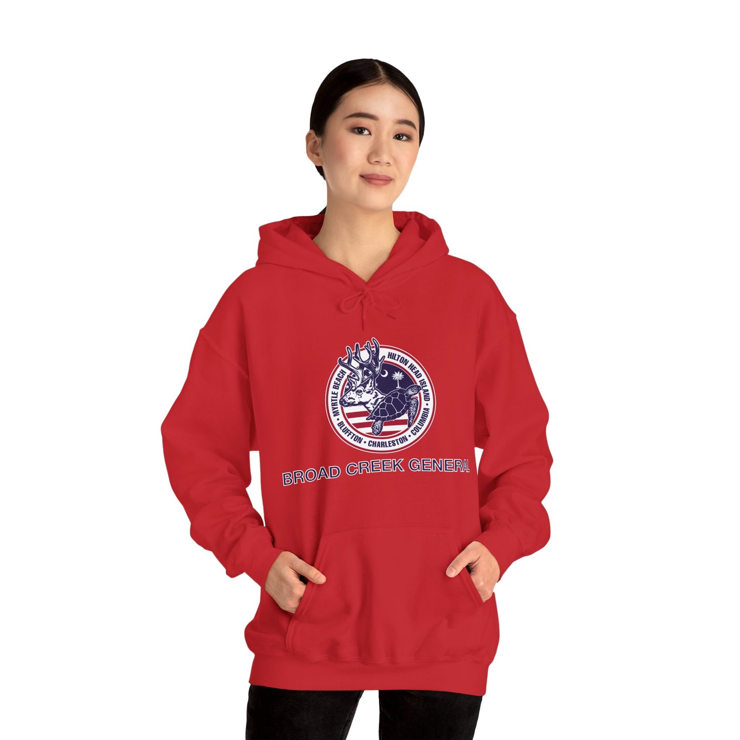 Broad Creek General Palmetto Icons Hoodie