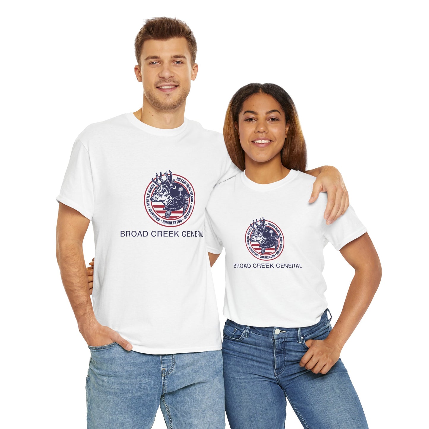 Broad Creek General Palmetto Icons T-shirt