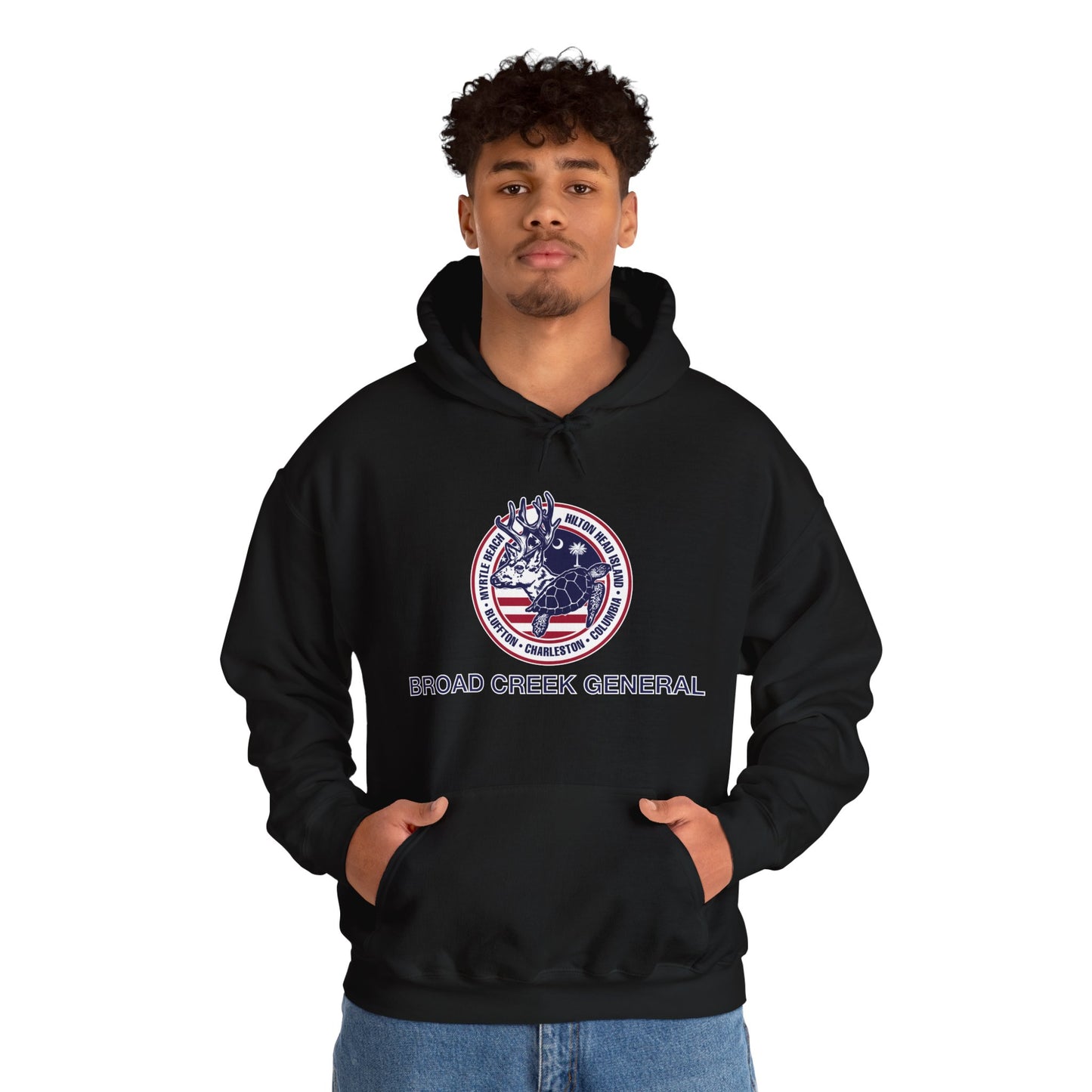 Broad Creek General Palmetto Icons Hoodie