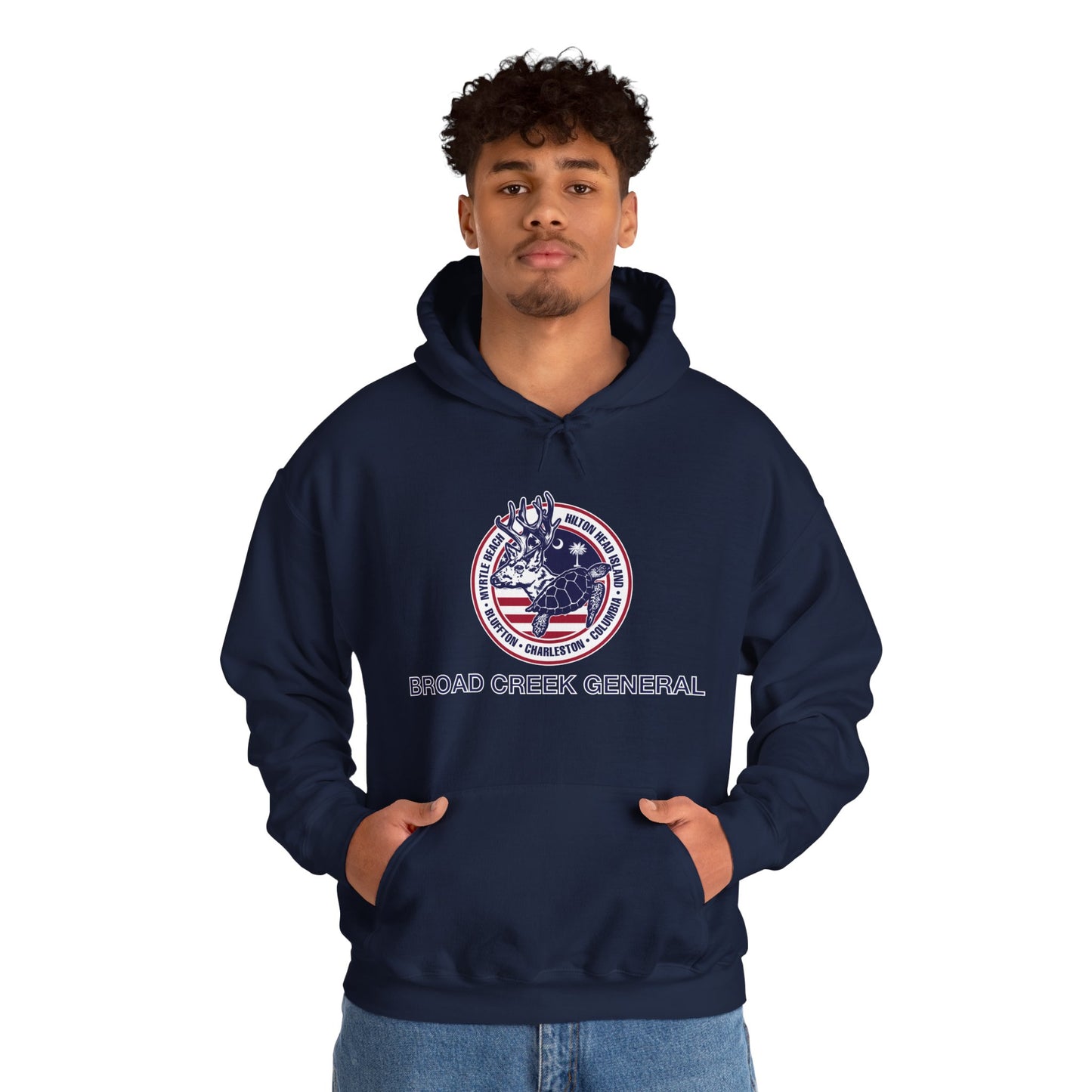 Broad Creek General Palmetto Icons Hoodie
