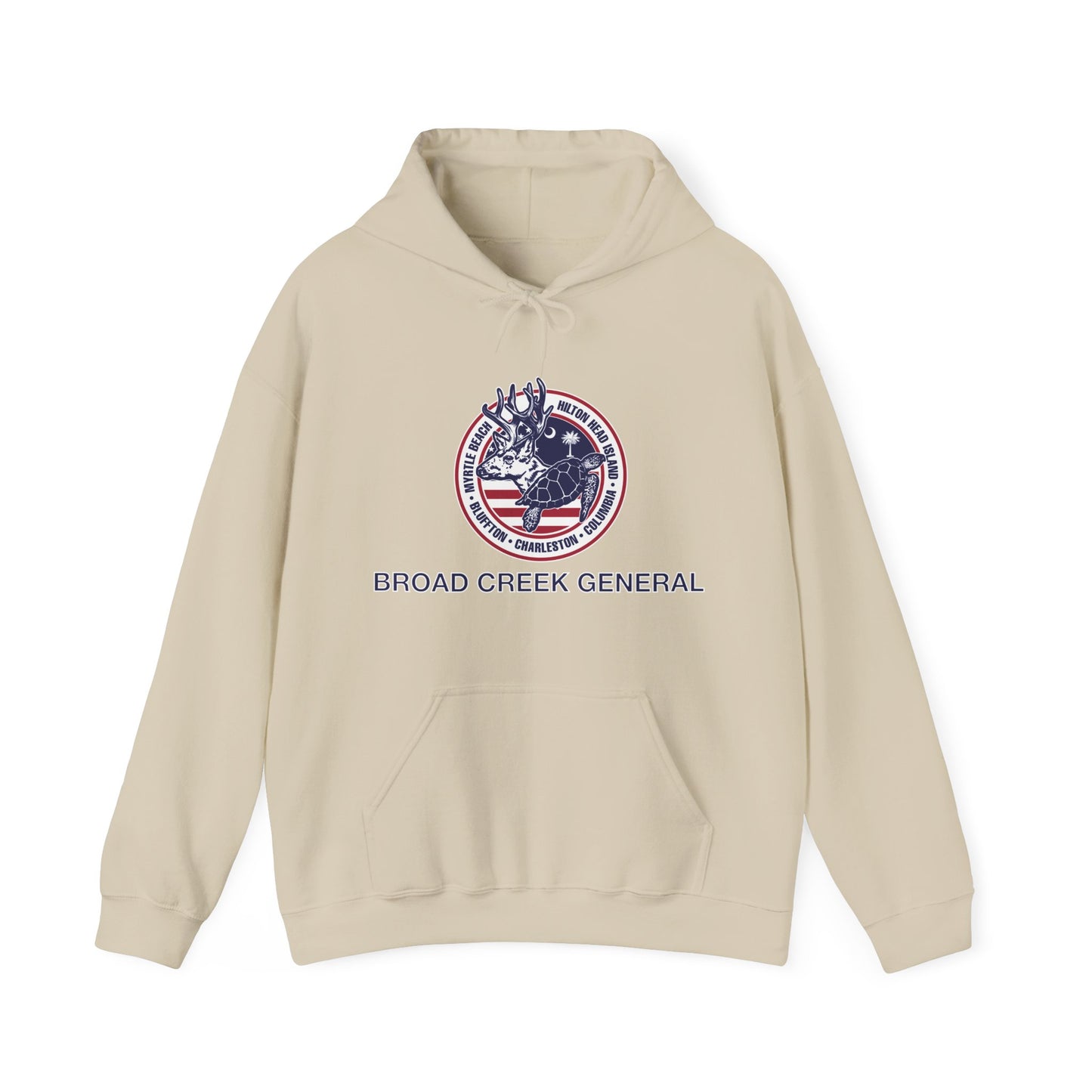 Broad Creek General Palmetto Icons Hoodie