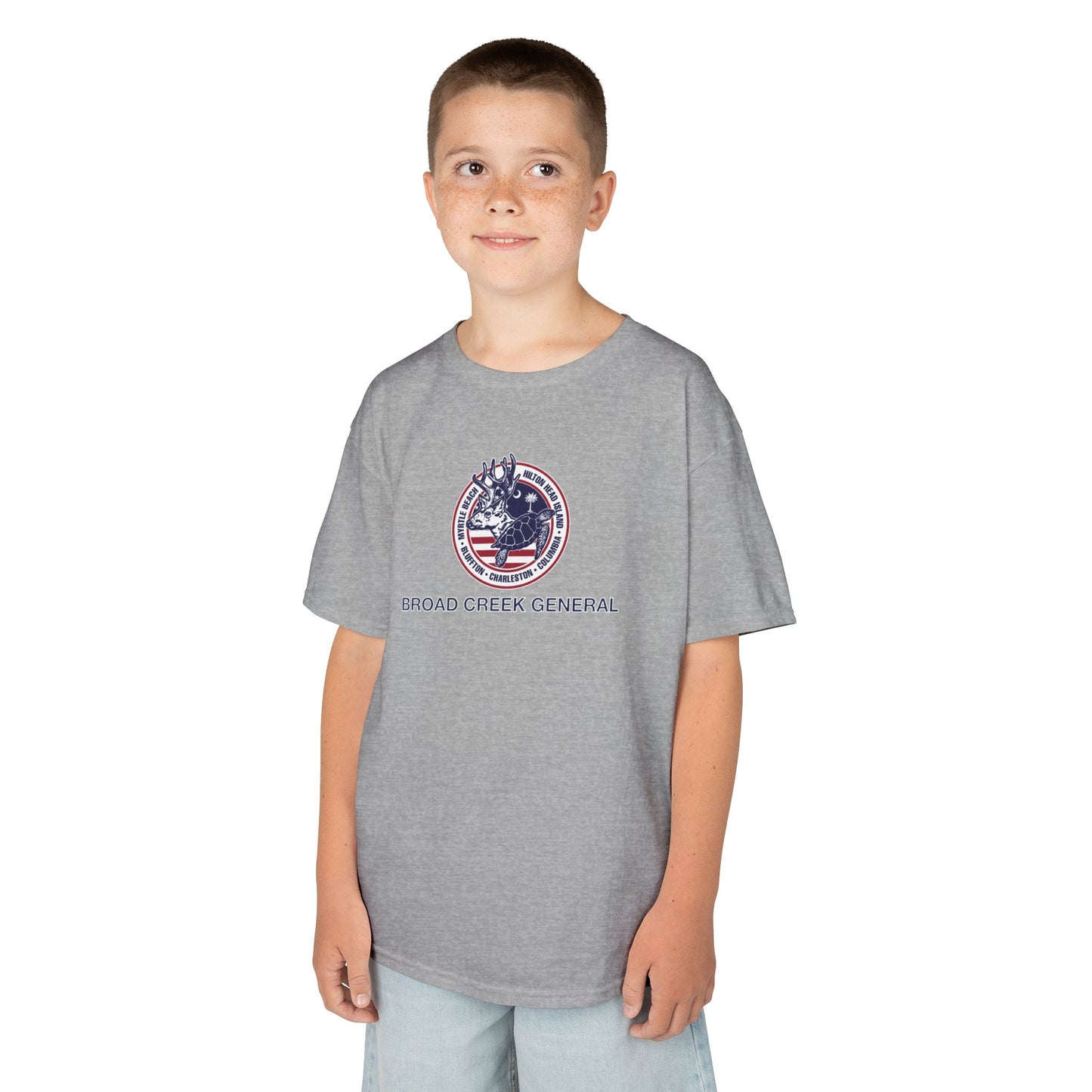 Kids Broad Creek General Palmetto Icons T-shirt