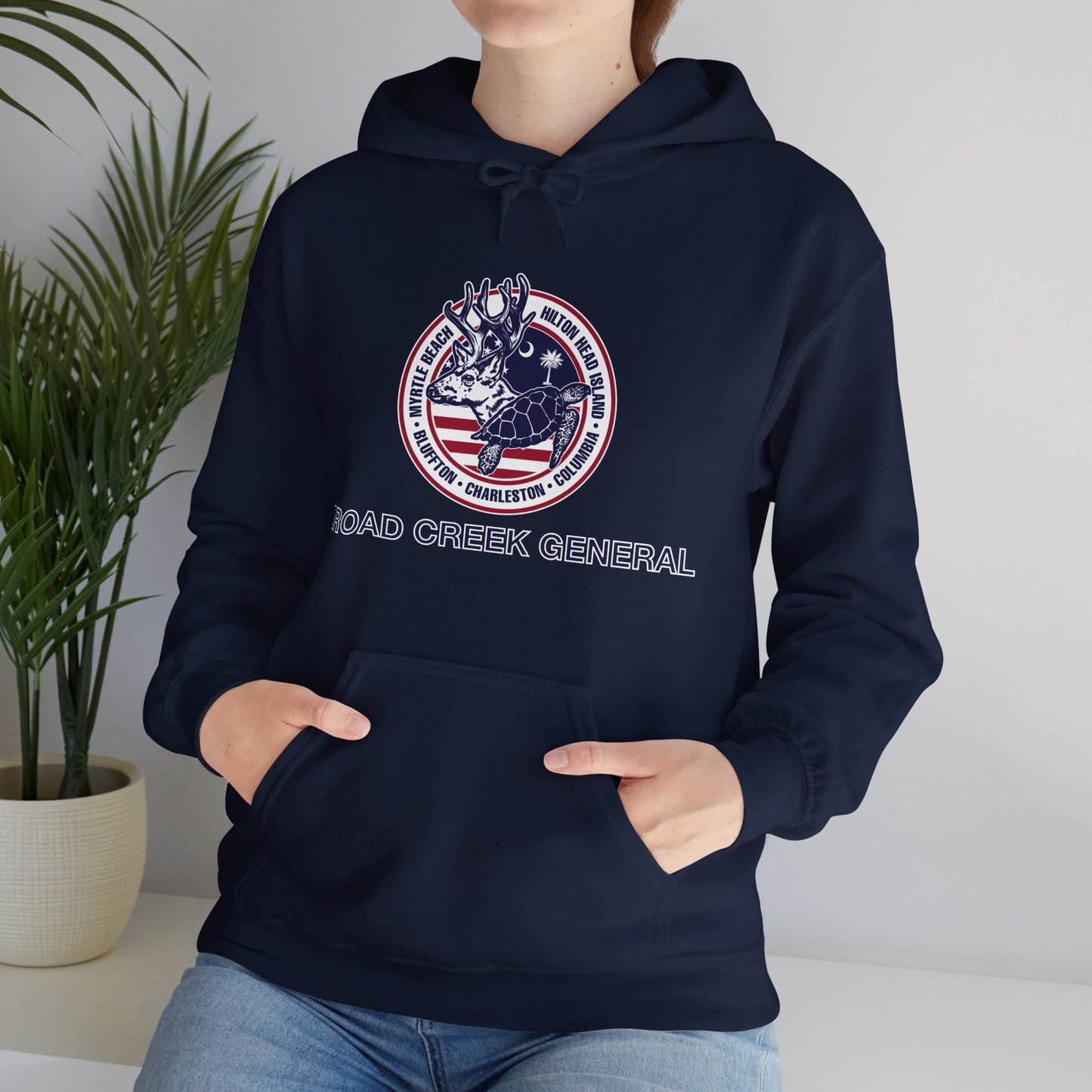 Broad Creek General Palmetto Icons Hoodie