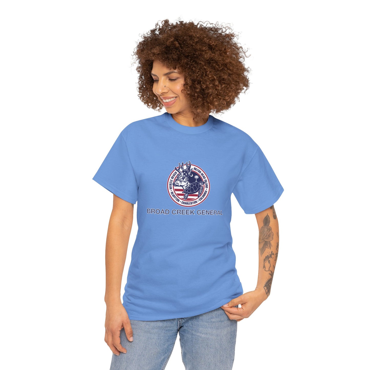 Broad Creek General Palmetto Icons T-shirt