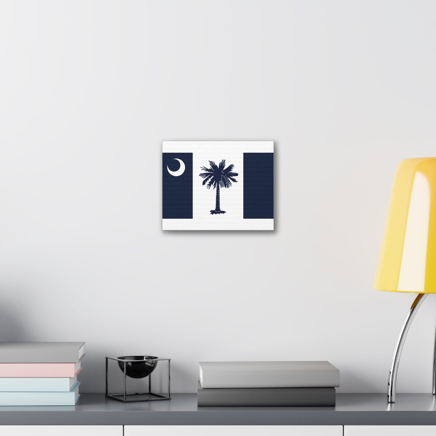 Broad Creek Palmetto Flag Canvas Art