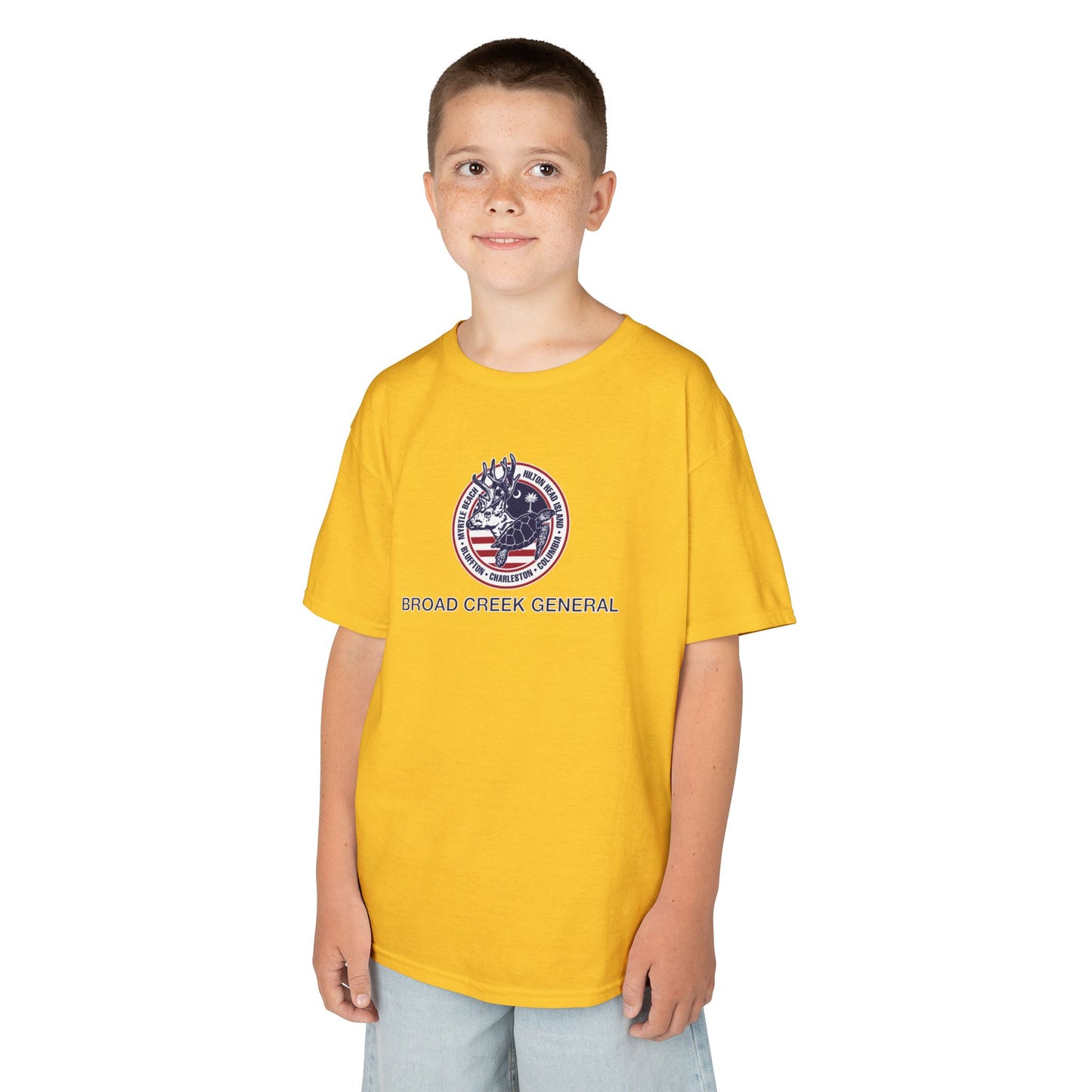 Kids Broad Creek General Palmetto Icons T-shirt