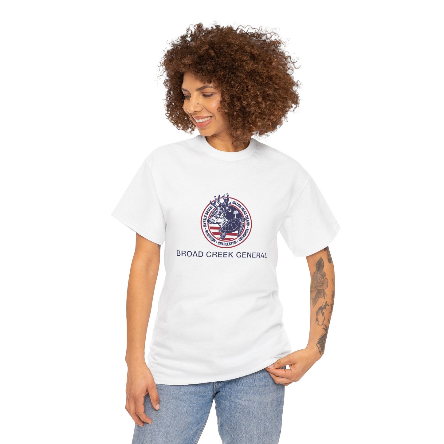 Broad Creek General Palmetto Icons T-shirt