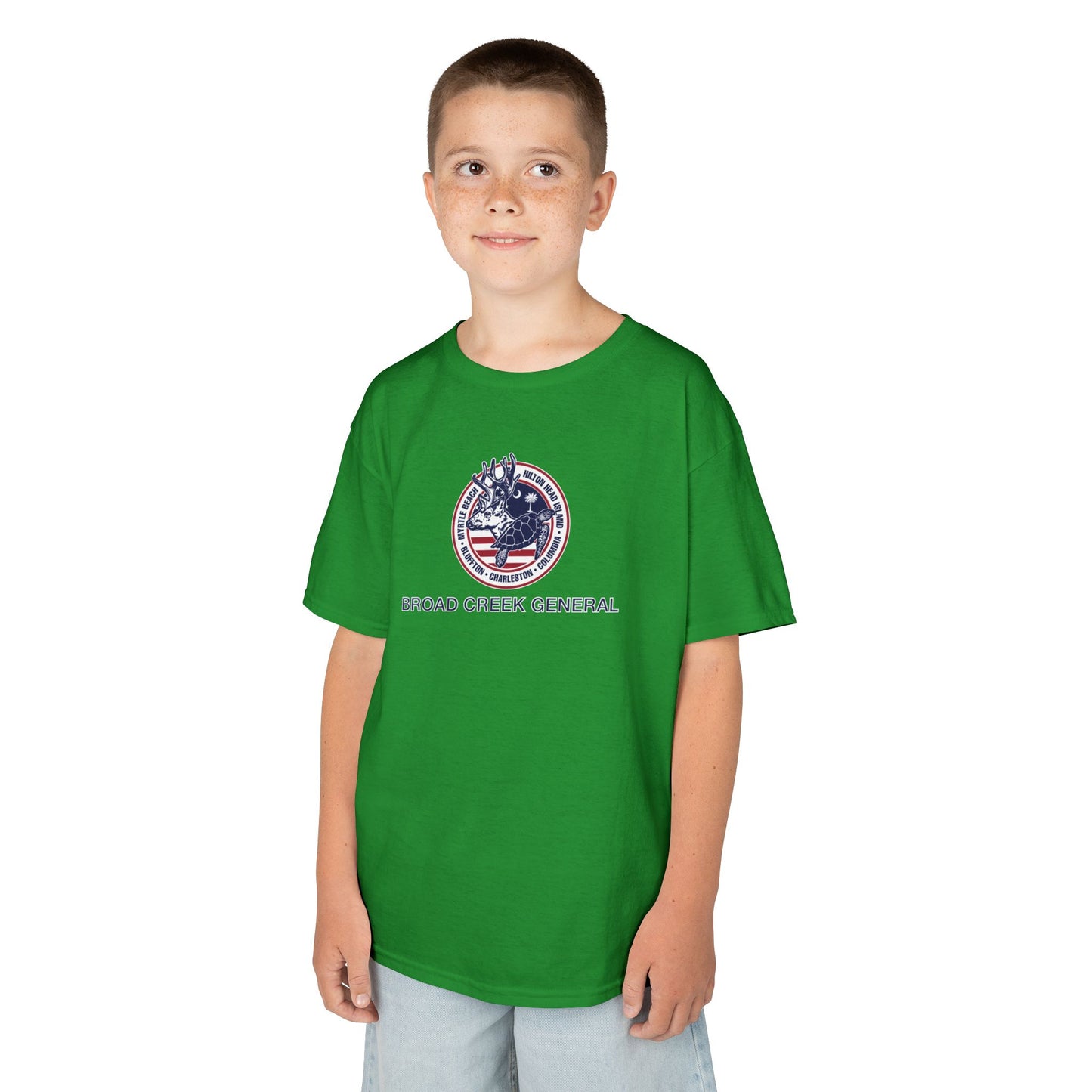 Kids Broad Creek General Palmetto Icons T-shirt