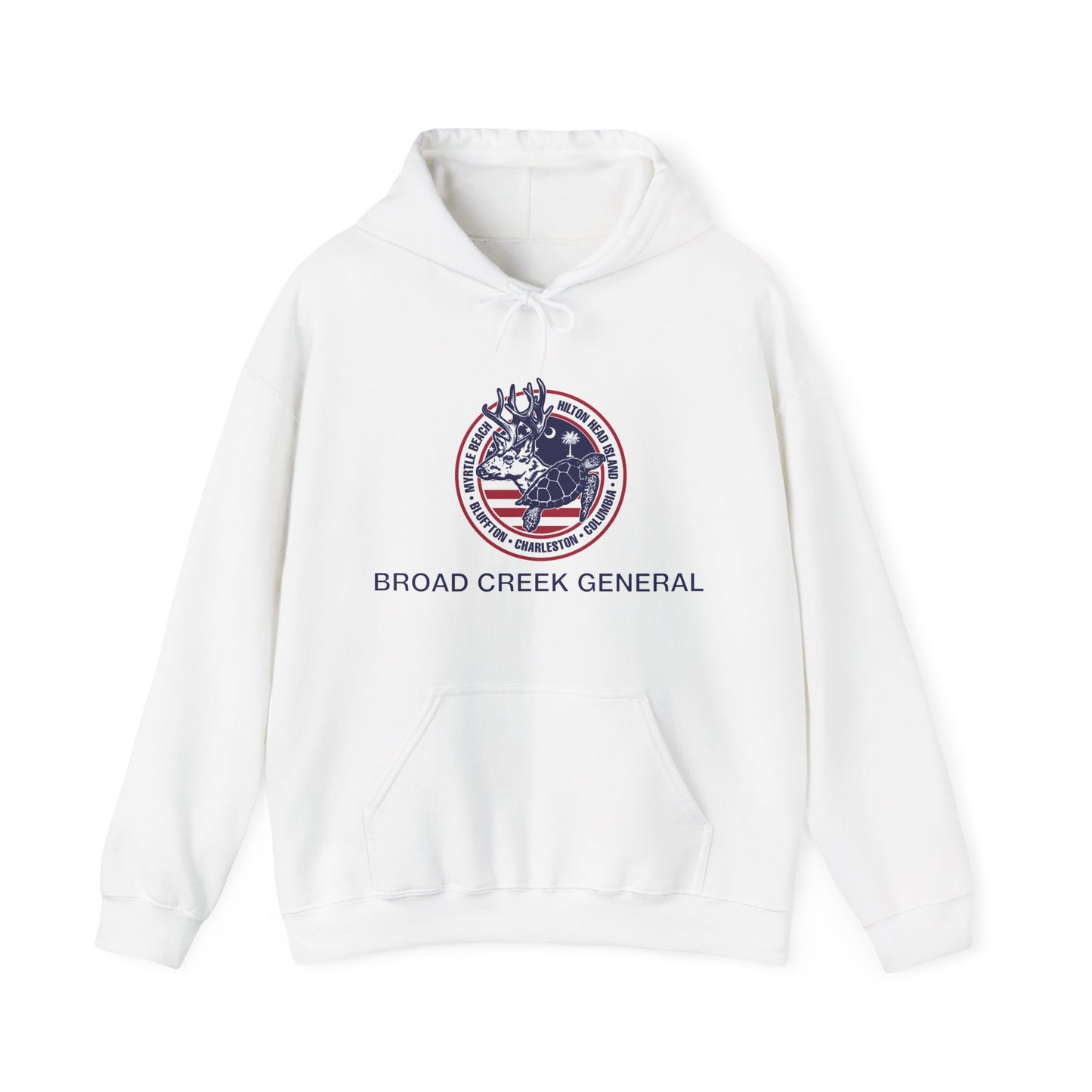 Broad Creek General Palmetto Icons Hoodie