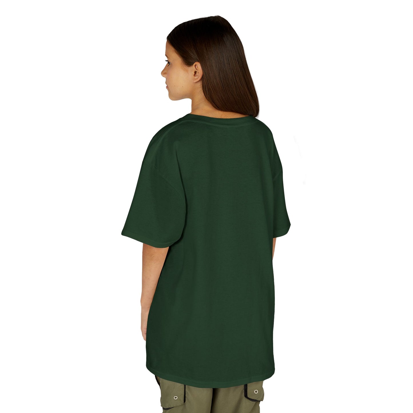 Kids Broad Creek Local Icons T-shirt (Green&White)